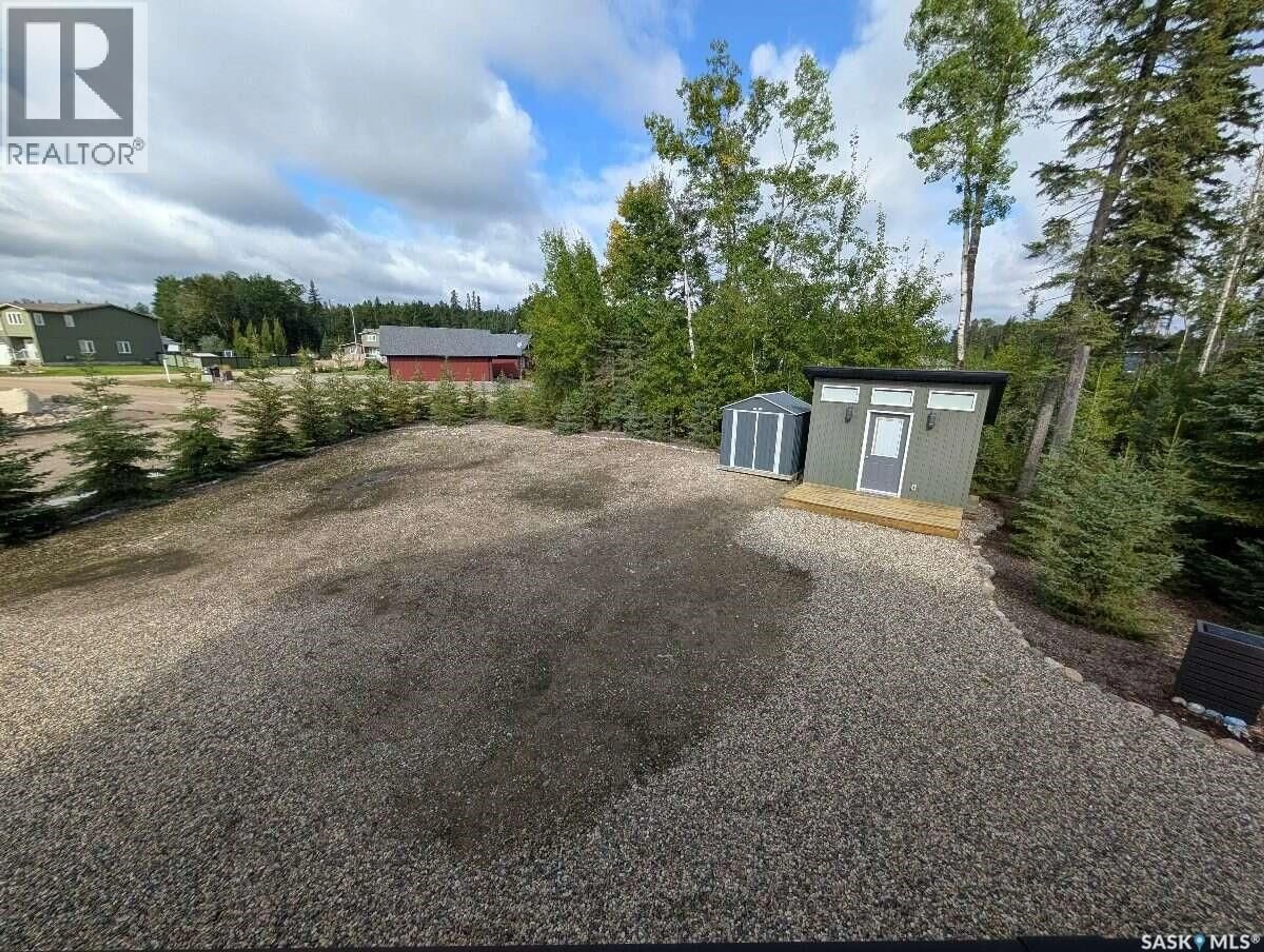A pic from outside/outdoor area/front of a property/back of a property/a pic from drone, unknown for 4 BERSCHEID BAY, Candle Lake Saskatchewan S0J3E0
