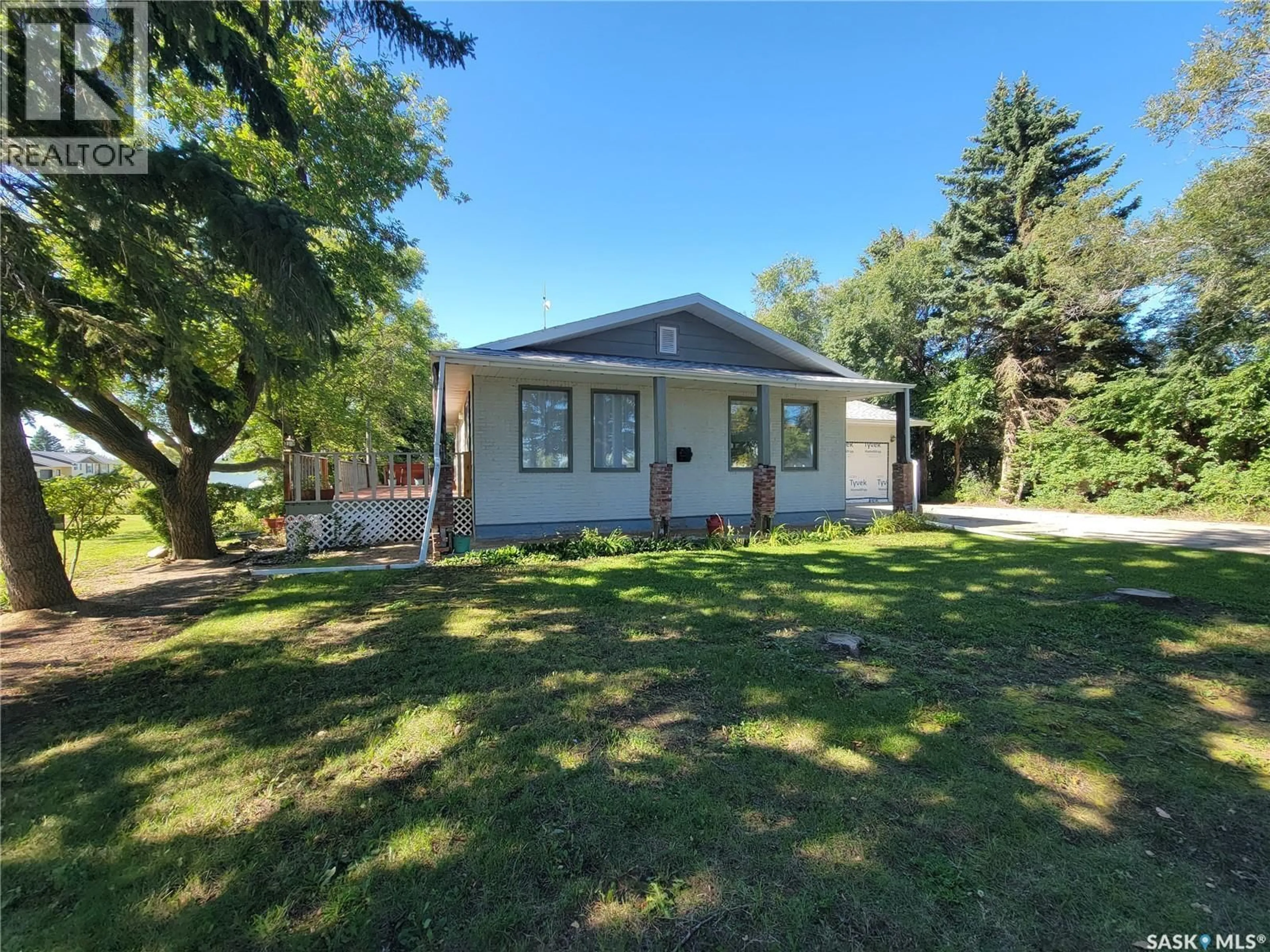 A pic from outside/outdoor area/front of a property/back of a property/a pic from drone, unknown for 200 & 202 SASKATCHEWAN AVENUE, Tramping Lake Saskatchewan S0K4H0