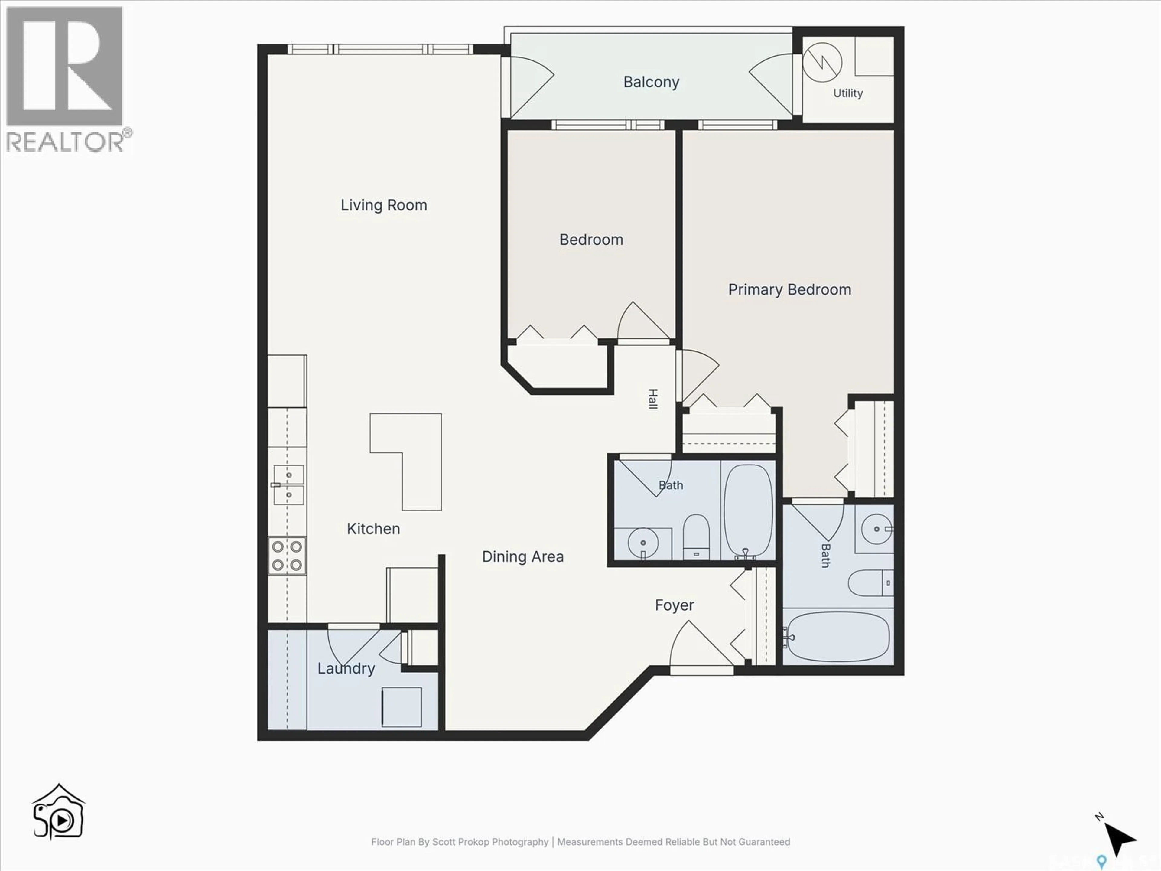 Floor plan for 102 - 312 KINGSMERE PLACE, Saskatoon Saskatchewan S7J2K3