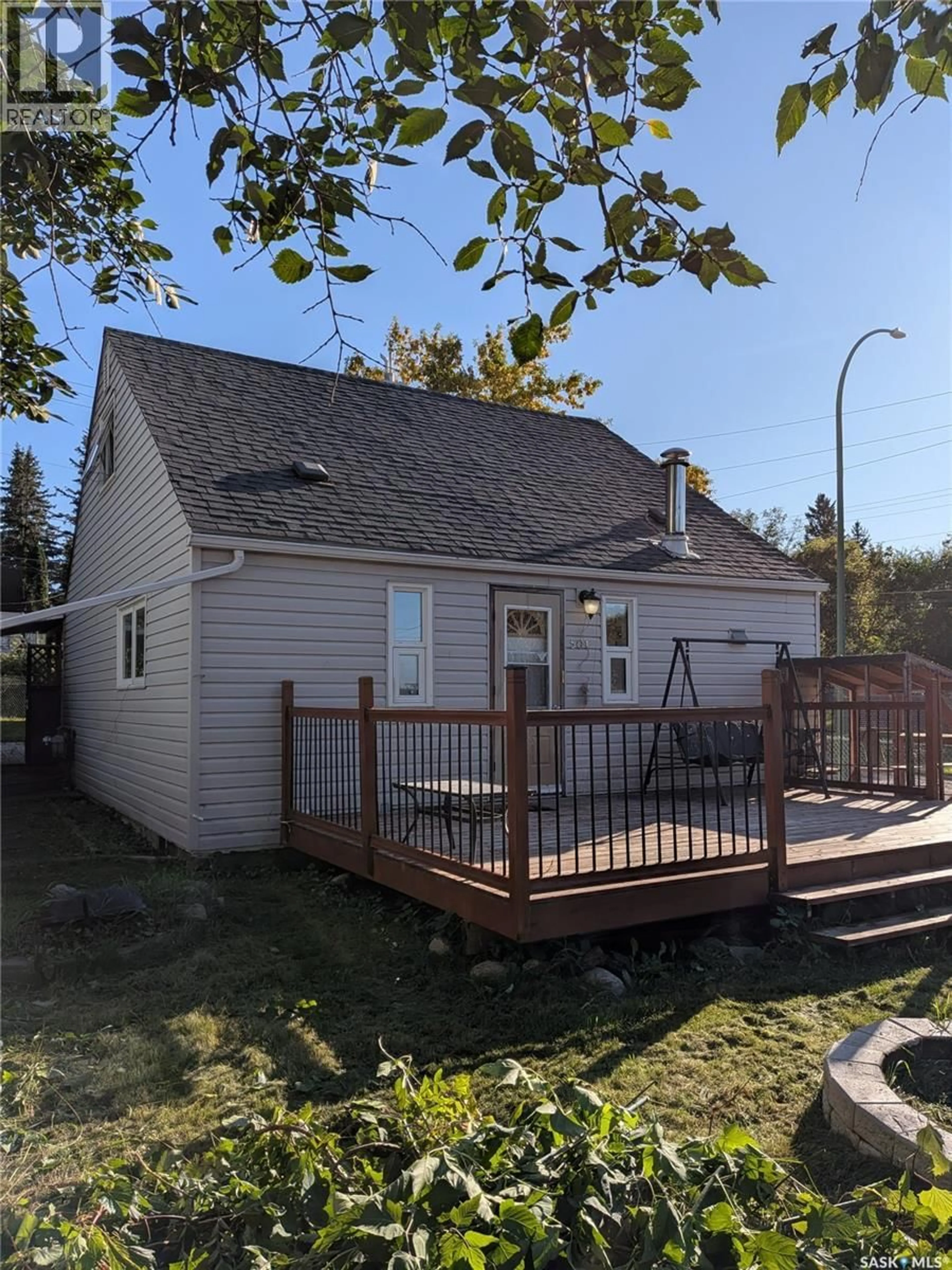 Home with vinyl exterior material, street for 501 19TH STREET, Prince Albert Saskatchewan S6V1K3