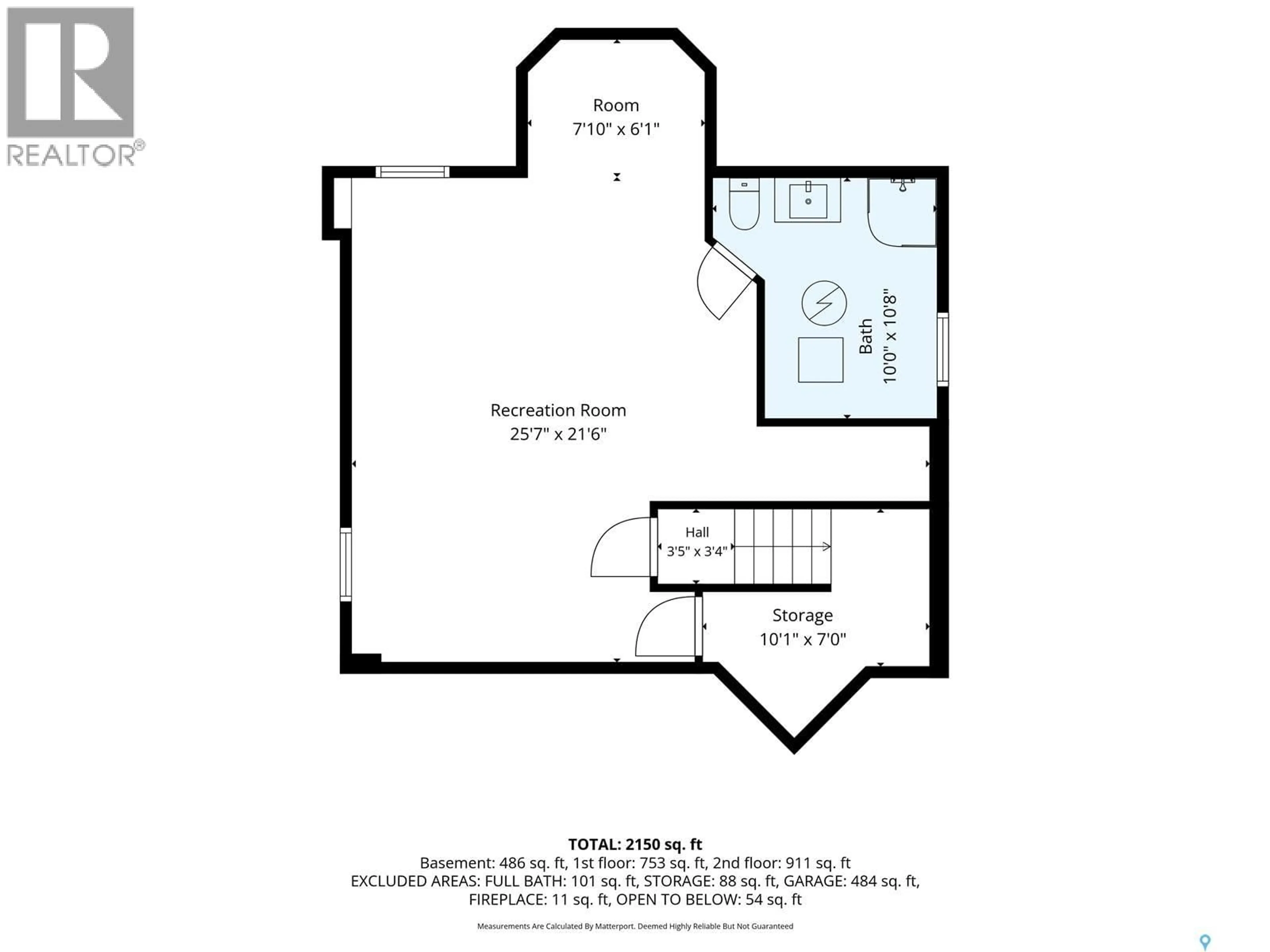 Floor plan for 1018 GULL ROAD, Regina Saskatchewan S4N7S1