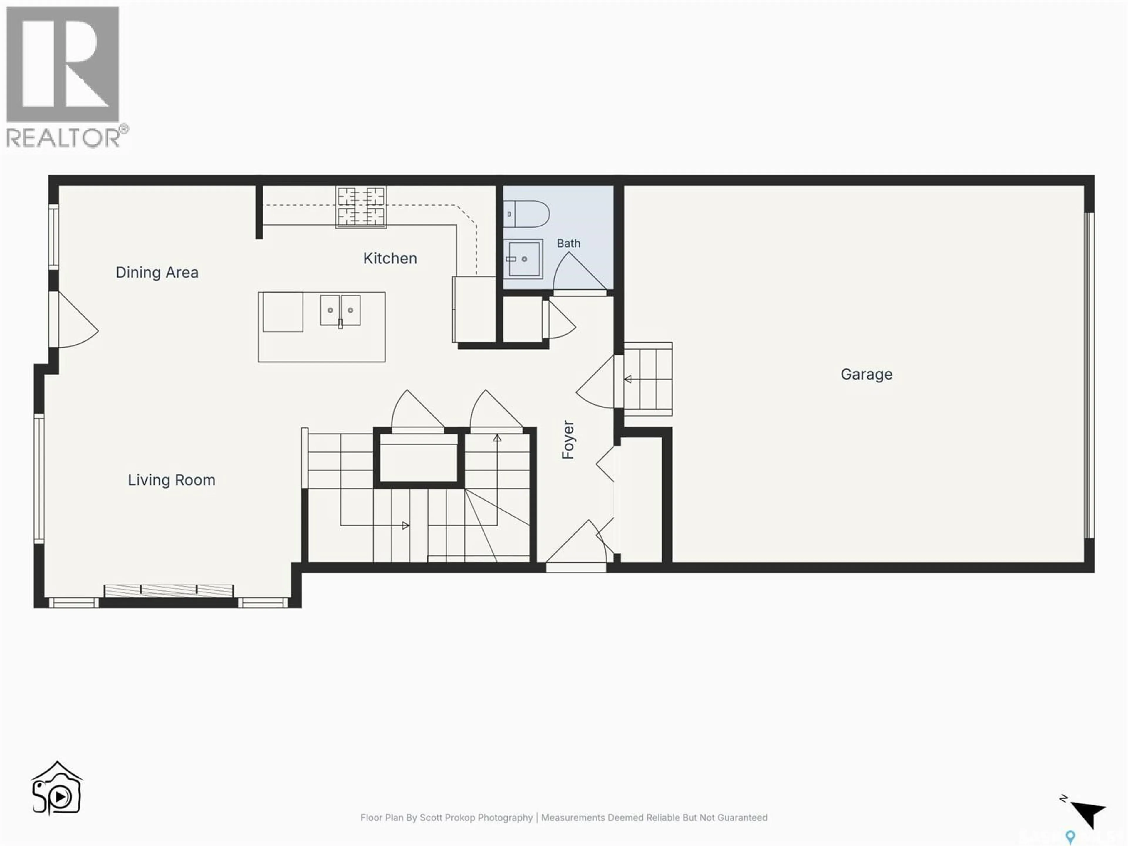 Floor plan for 4 525 MAHABIR LANE, Saskatoon Saskatchewan S7W1G1