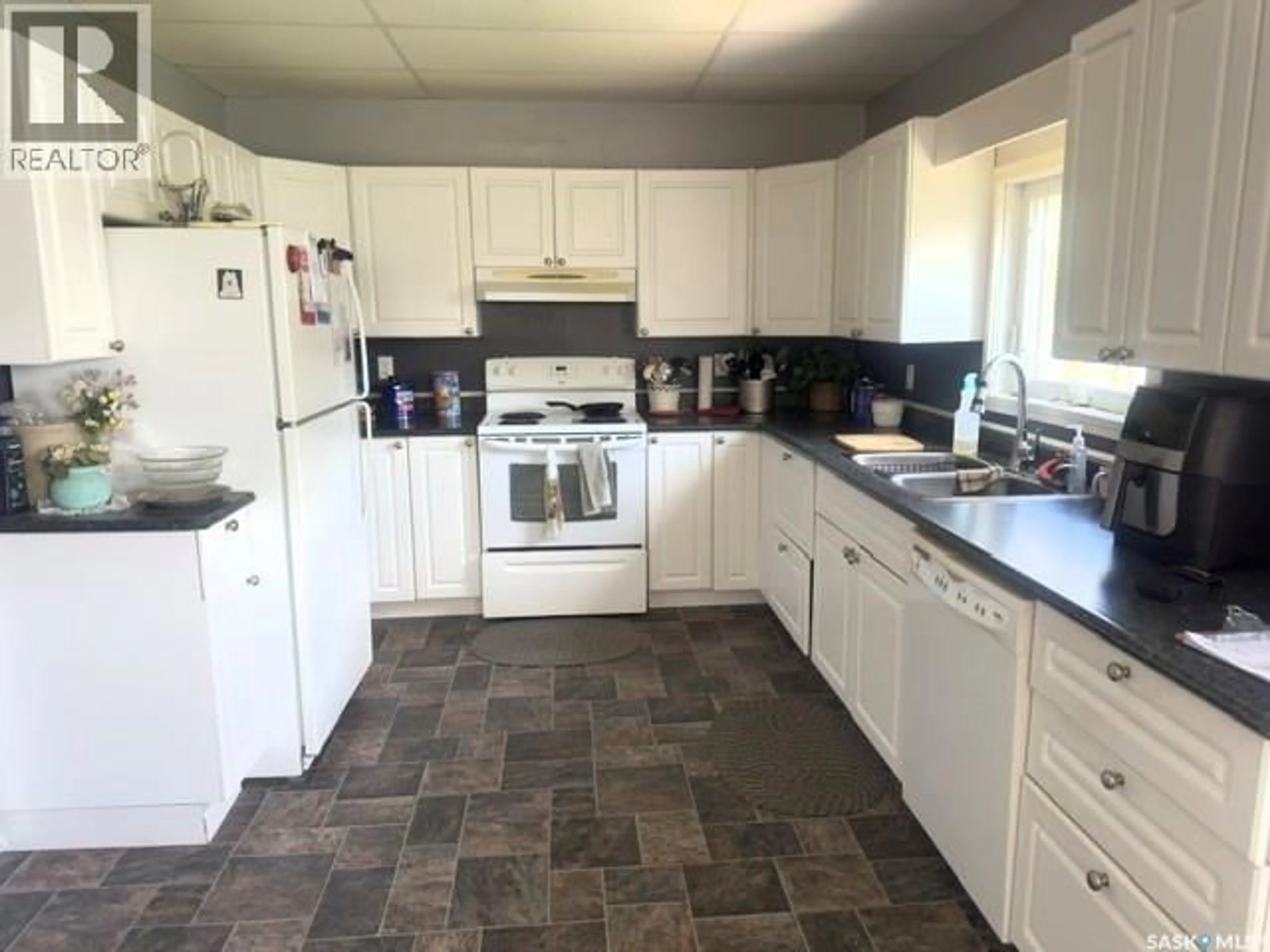 Standard kitchen, ceramic/tile floor for 1332 97TH STREET, North Battleford Saskatchewan S9A0J8