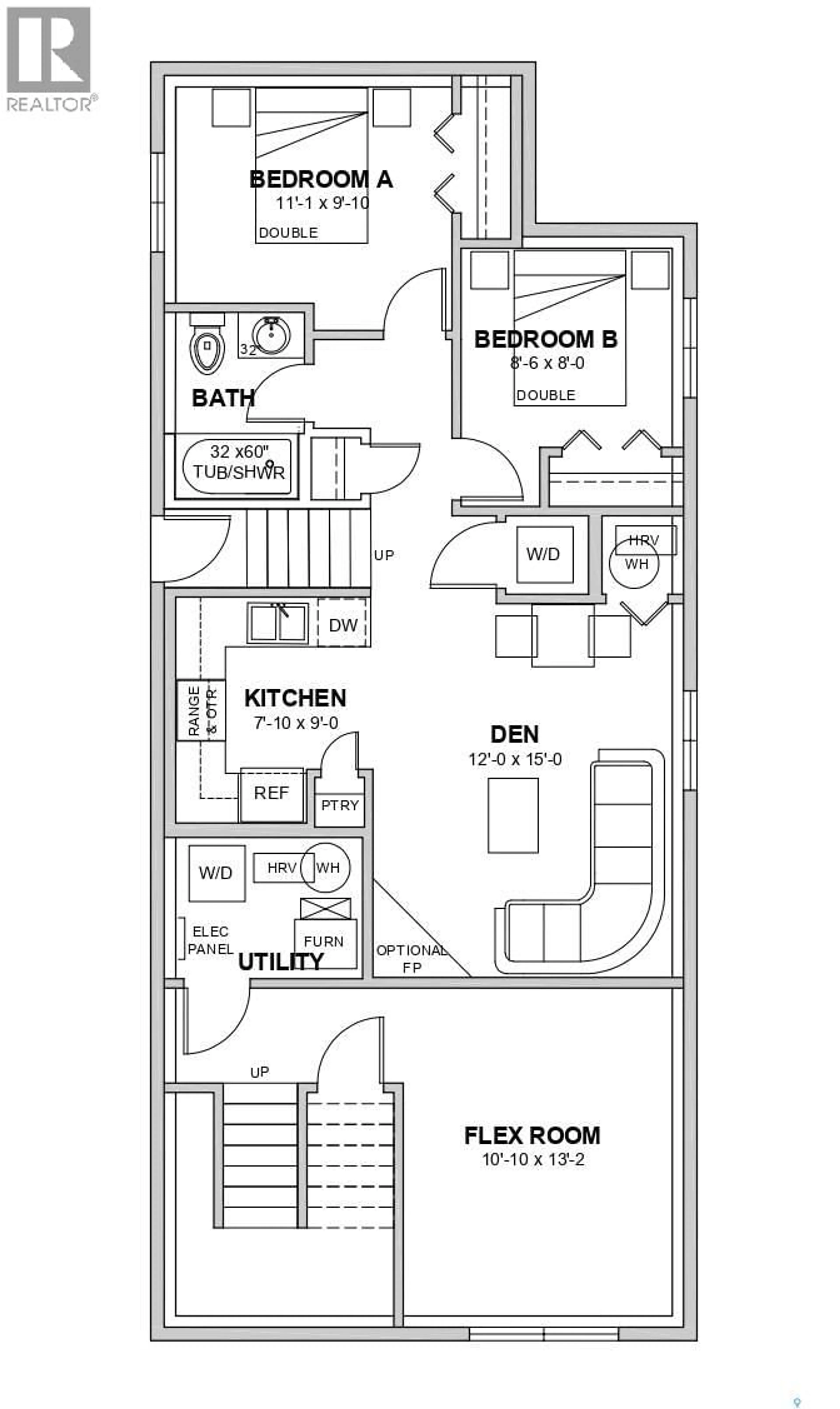 Floor plan for 427 STEHWIEN STREET, Saskatoon Saskatchewan S7W1P5