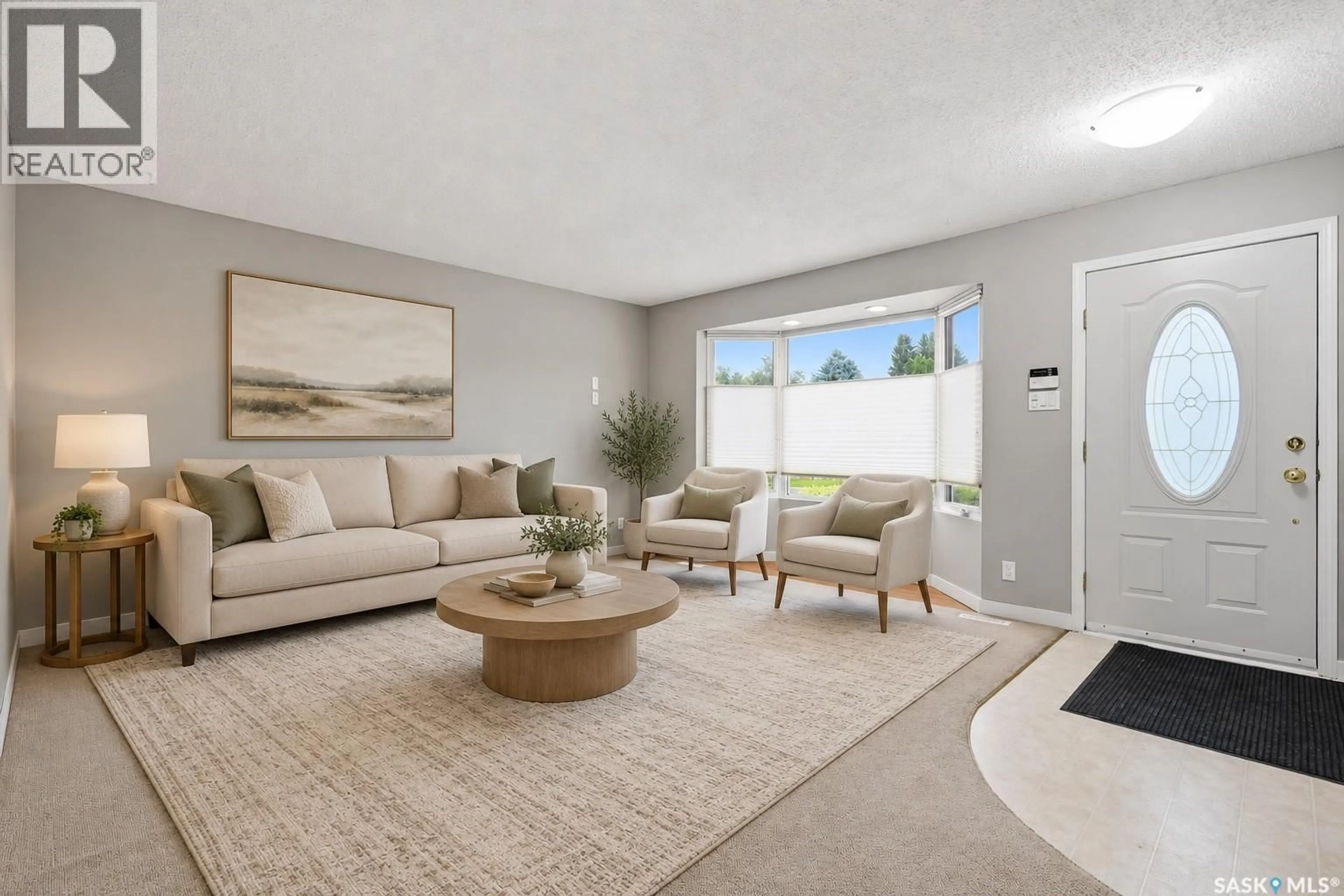 Living room with furniture, unknown for 118 PENDYGRASSE ROAD, Saskatoon Saskatchewan S7M4J1