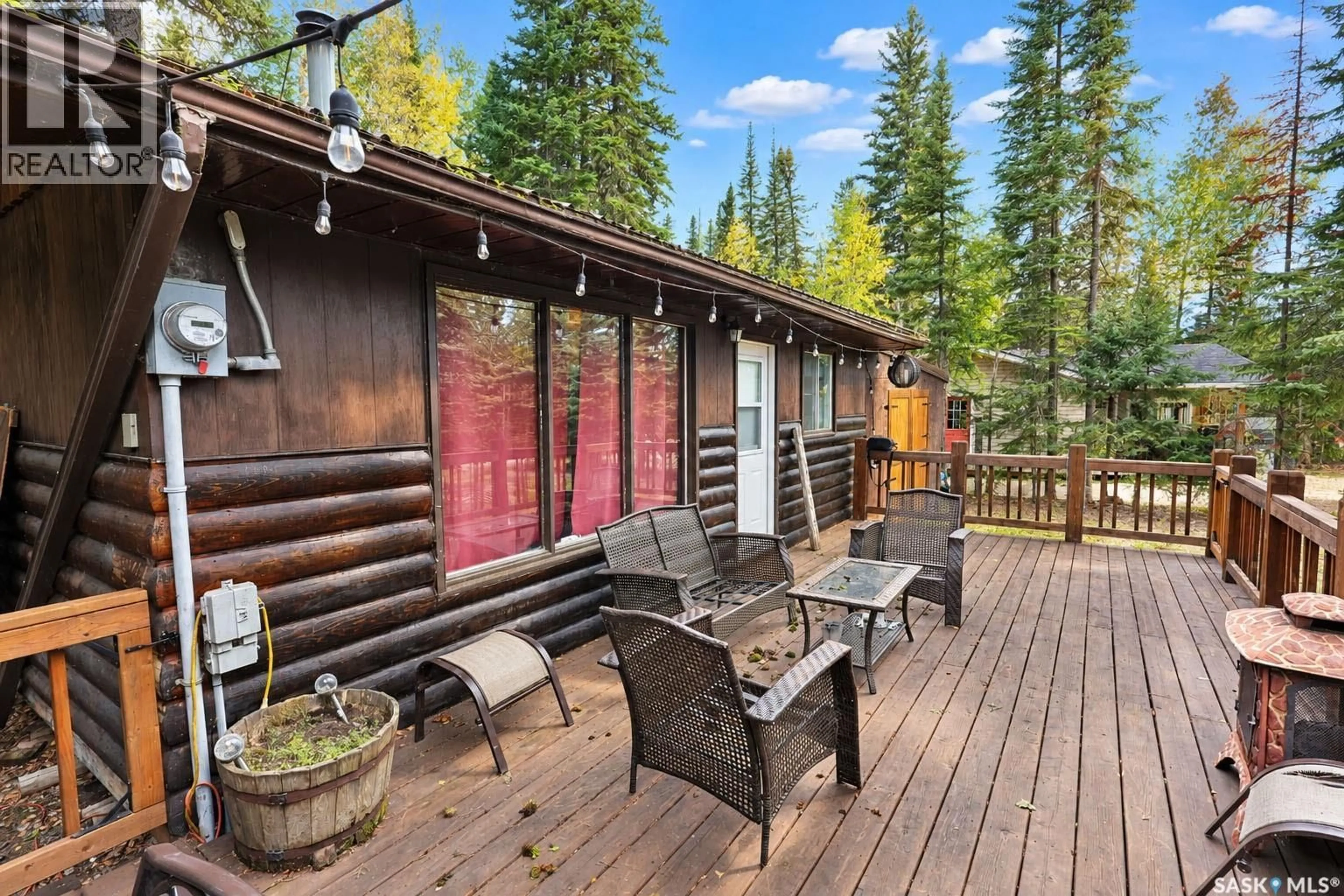 Patio, forest/trees view for 2 ERMINE PLACE, Northern Admin District Saskatchewan S0J0E3