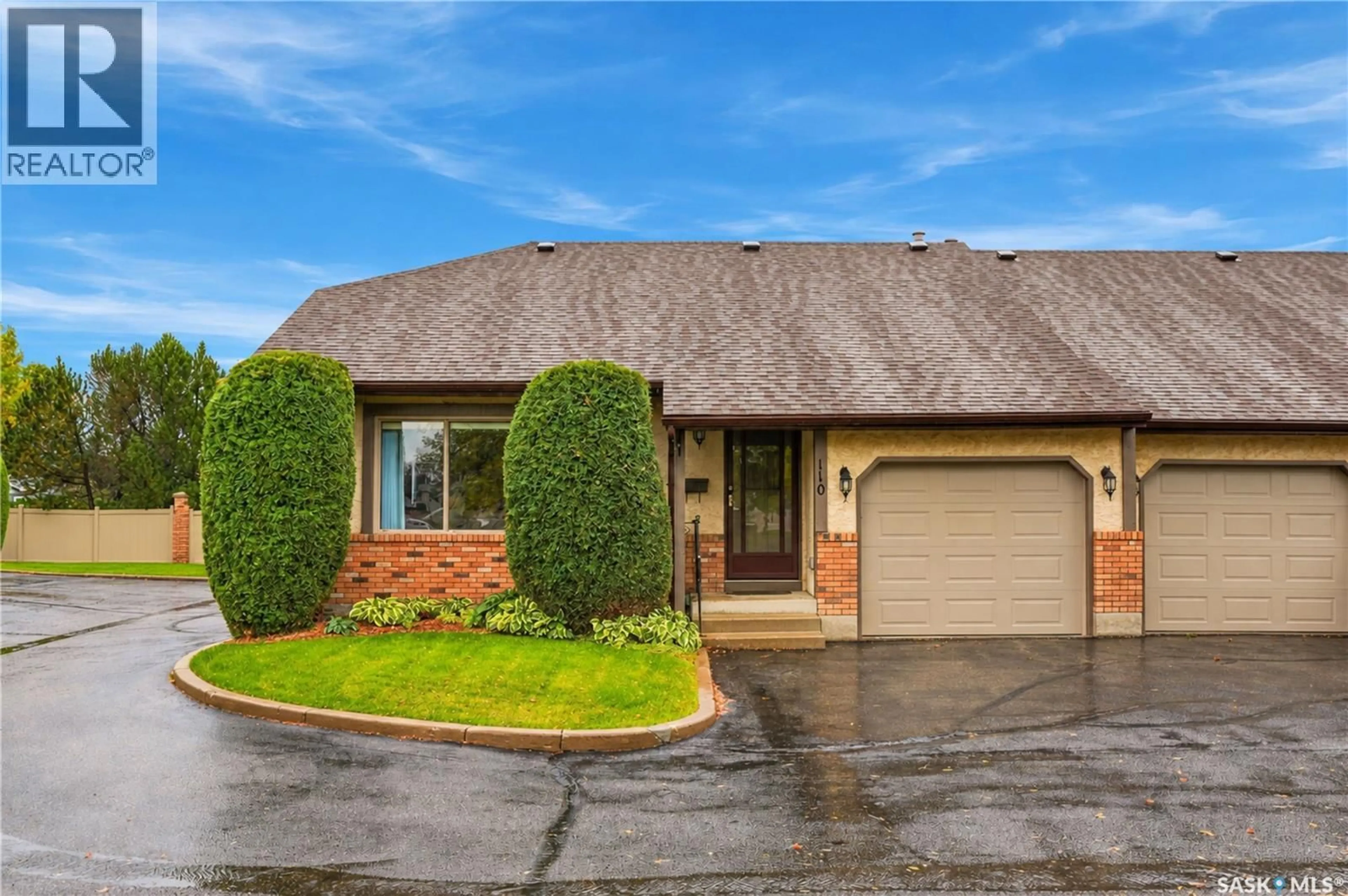 Home with brick exterior material, street for 110 - 2510 KENDERDINE ROAD, Saskatoon Saskatchewan S7N4G5