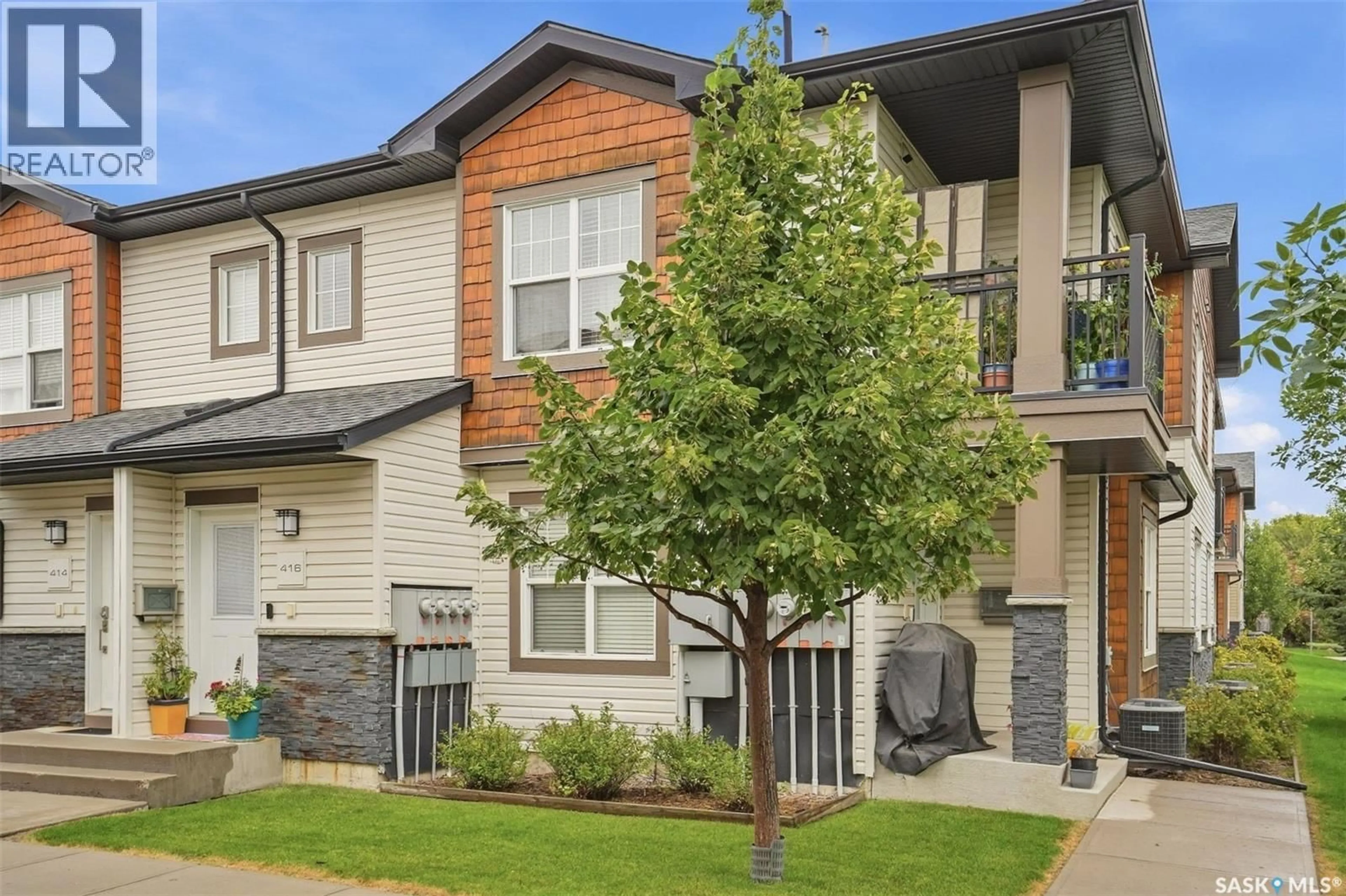 Home with vinyl exterior material, street for 2315 - 416 MCCLOCKLIN ROAD, Saskatoon Saskatchewan S7R0K9