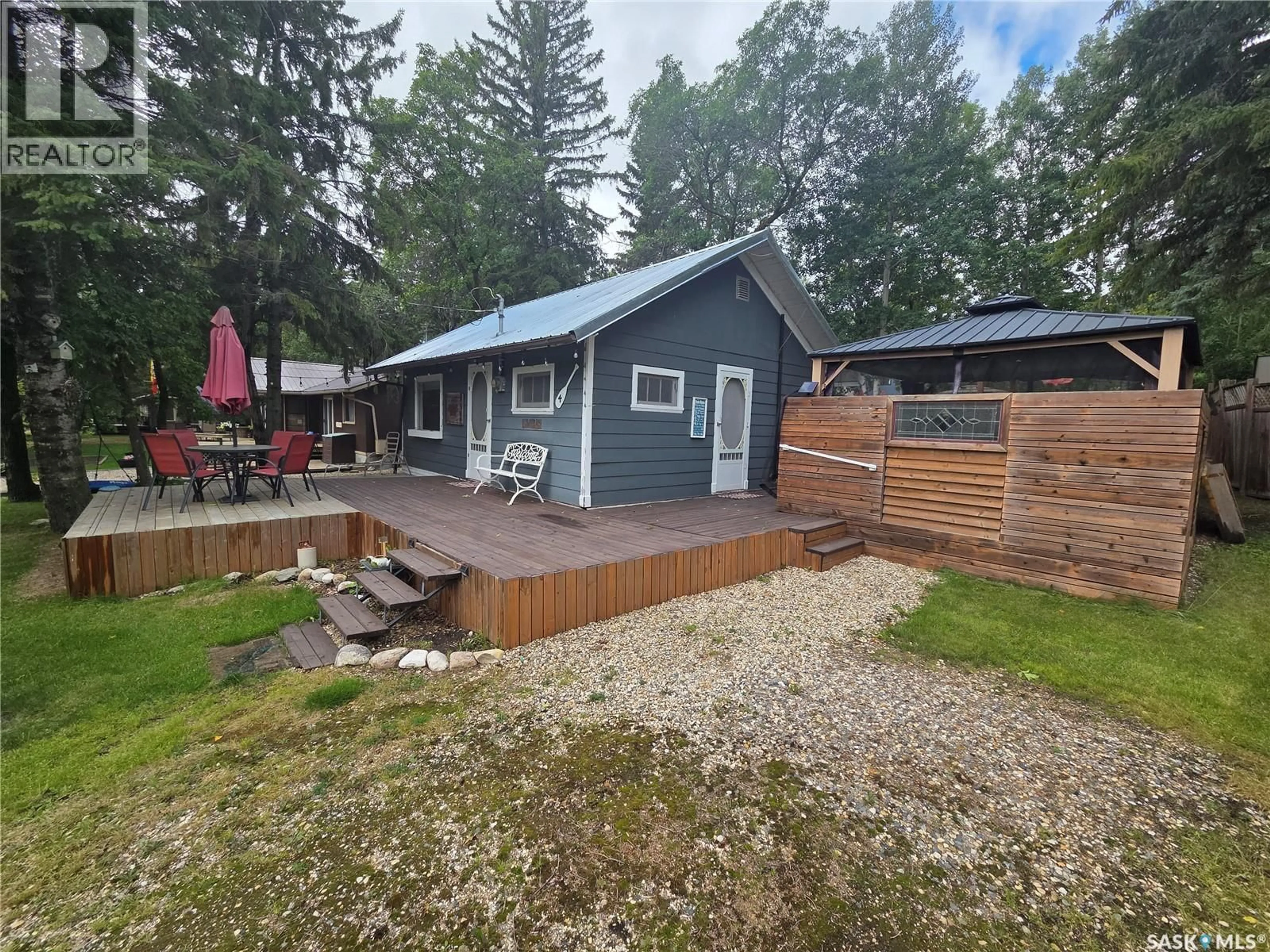A pic from outside/outdoor area/front of a property/back of a property/a pic from drone, unknown for 4 BEECEE STREET, Moose Mountain Provincial Park Saskatchewan S0C2S0