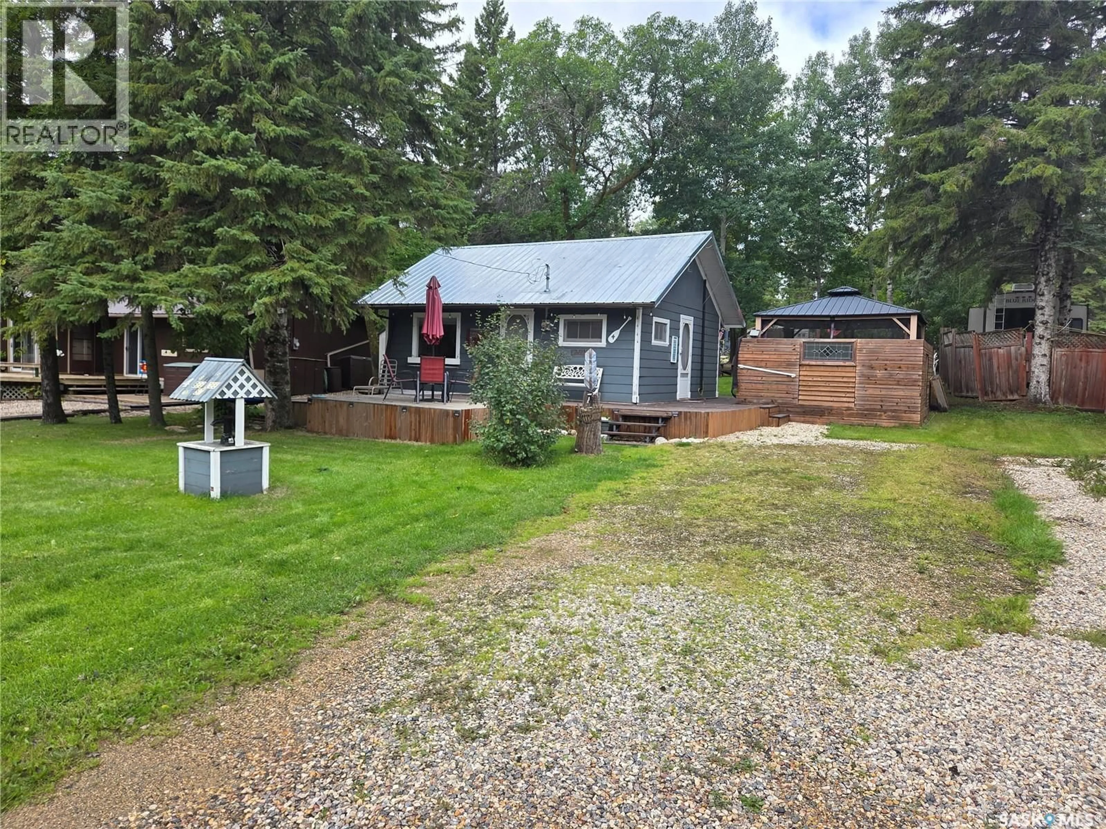A pic from outside/outdoor area/front of a property/back of a property/a pic from drone, unknown for 4 BEECEE STREET, Moose Mountain Provincial Park Saskatchewan S0C2S0