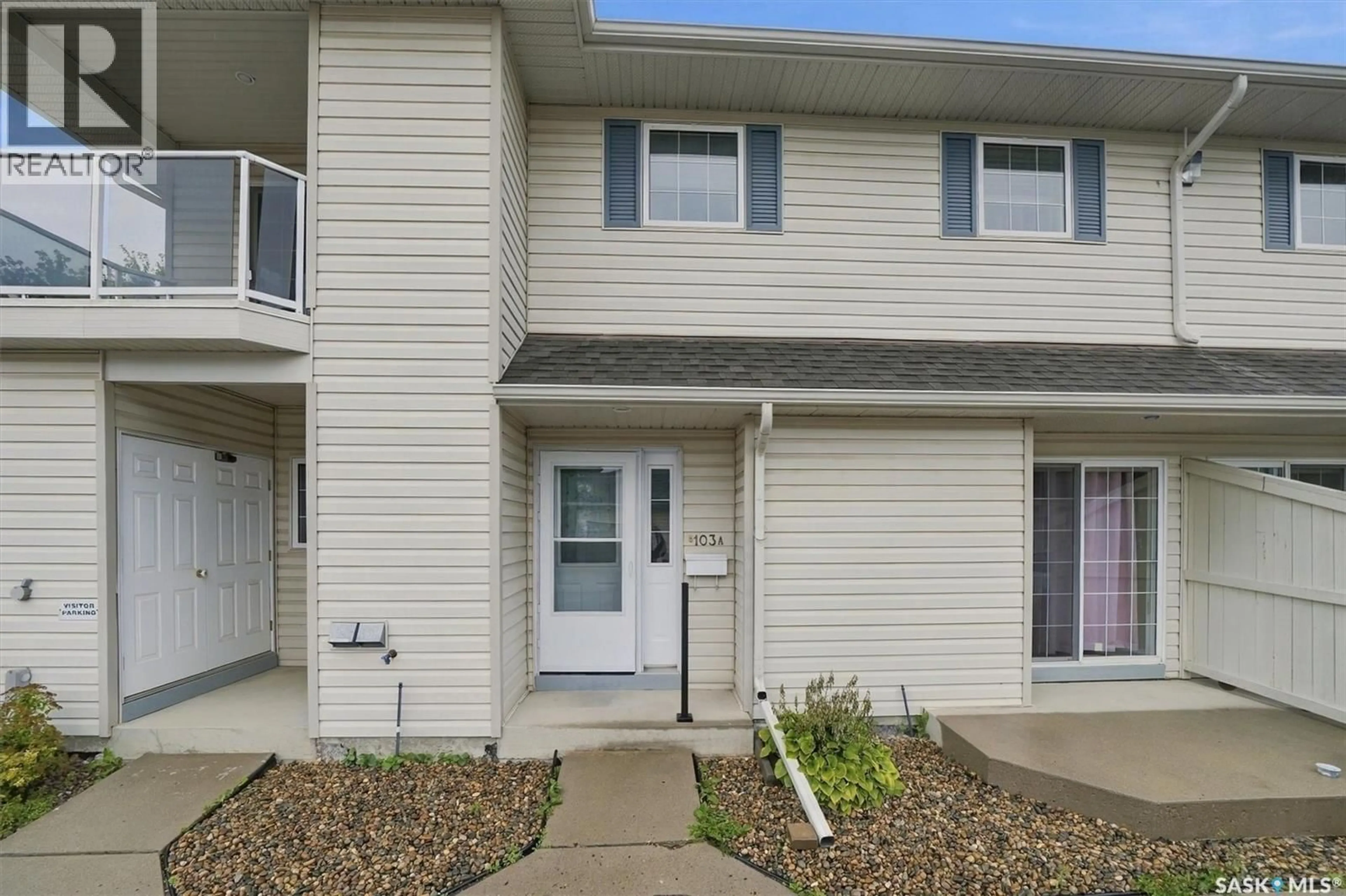 Home with vinyl exterior material, street for 103A 425 KEEVIL CRESCENT, Saskatoon Saskatchewan S7N4R9