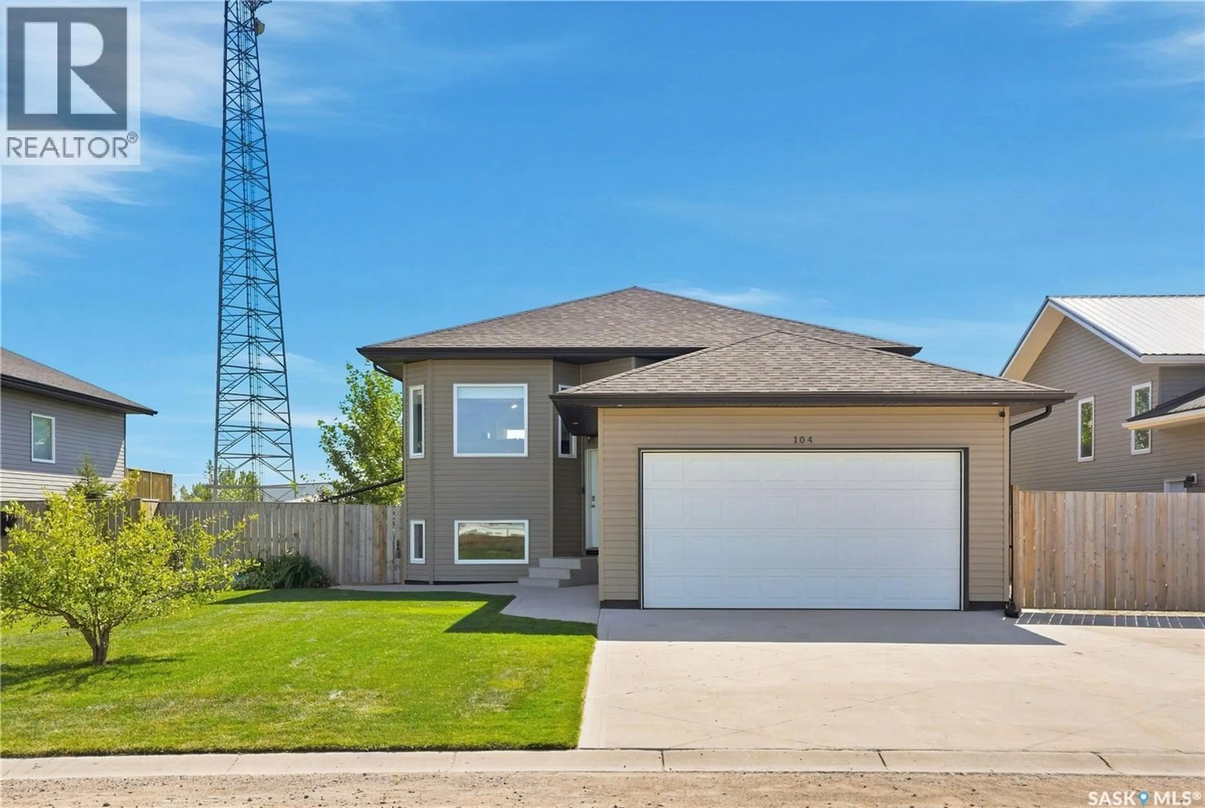 Home with brick exterior material, street for 104 MCDONALD STREET, Aberdeen Saskatchewan S0K0A2