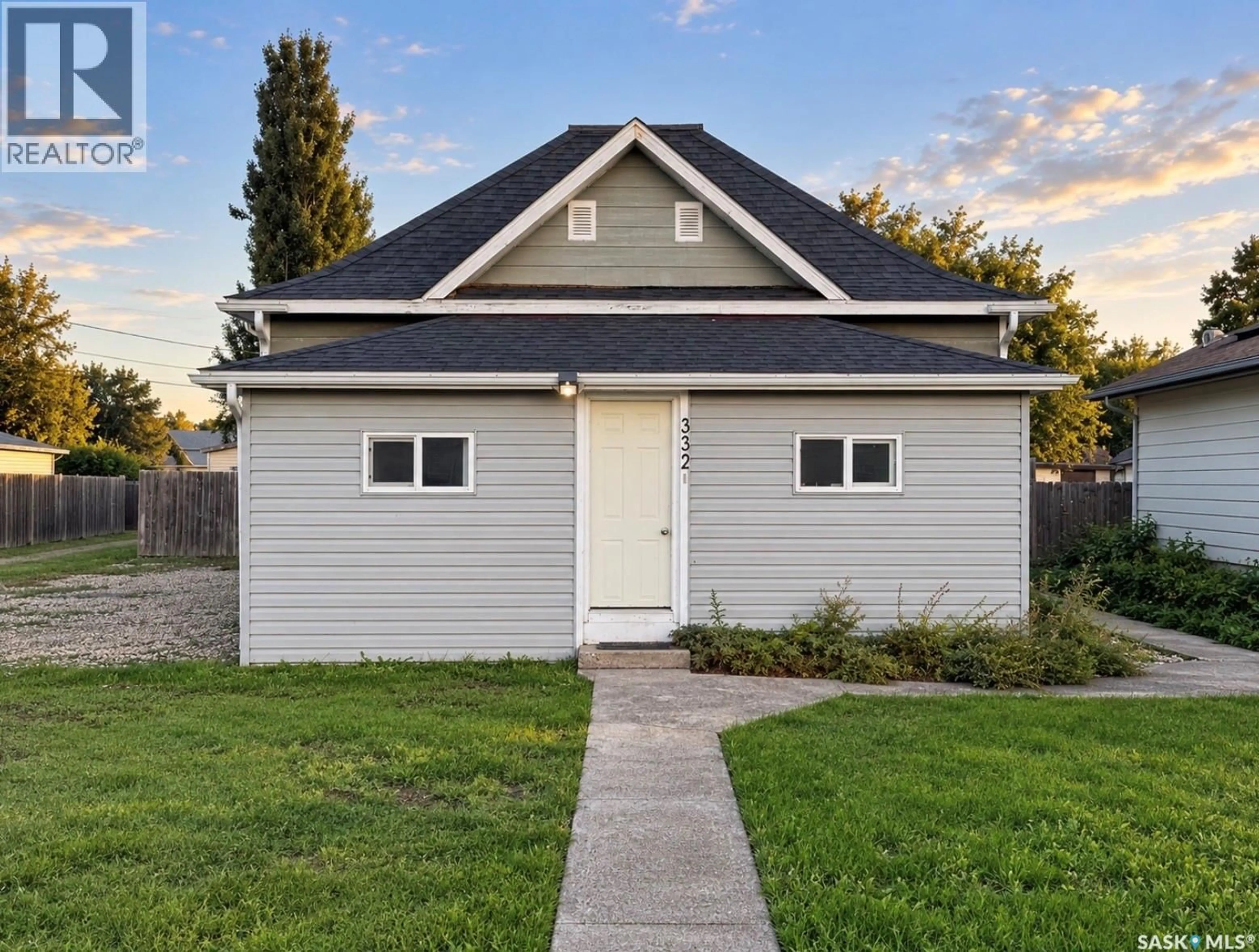 Home with vinyl exterior material, street for 332 7TH STREET, Humboldt Saskatchewan S0K2A0