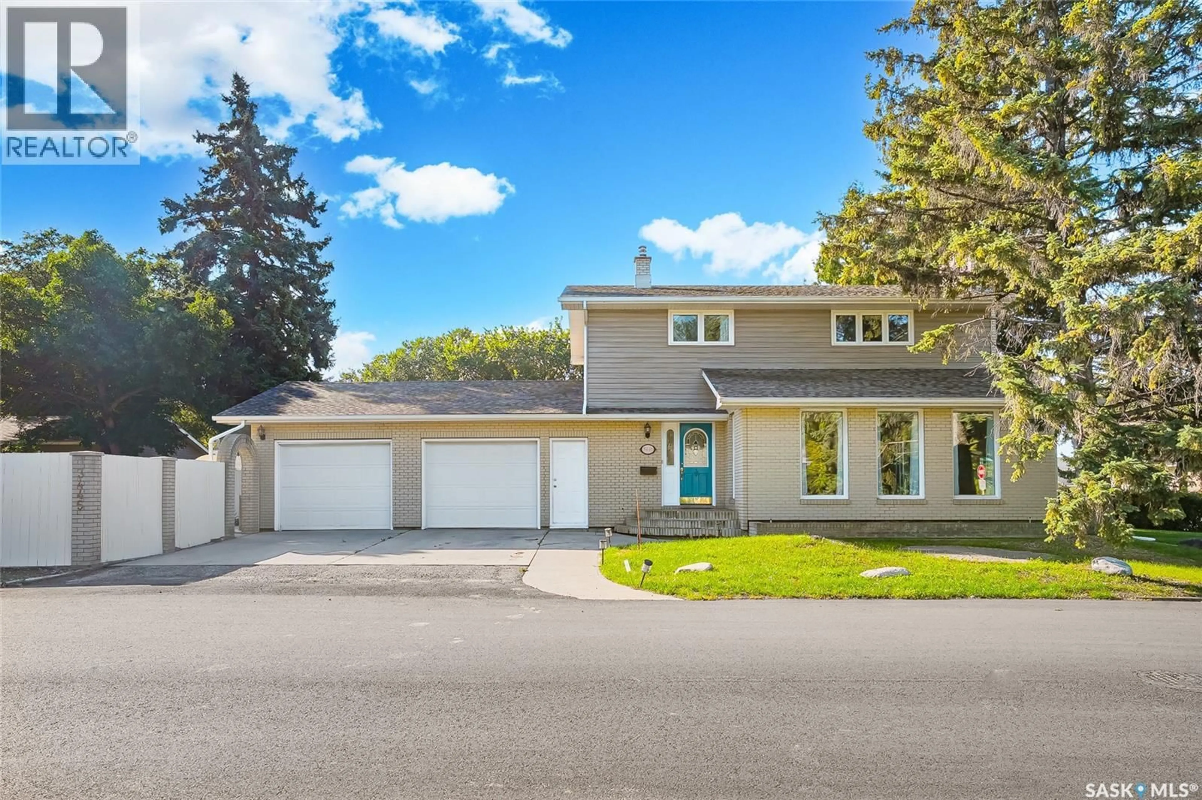 Home with vinyl exterior material, street for 3445 CAEN STREET, Saskatoon Saskatchewan S7M3X2