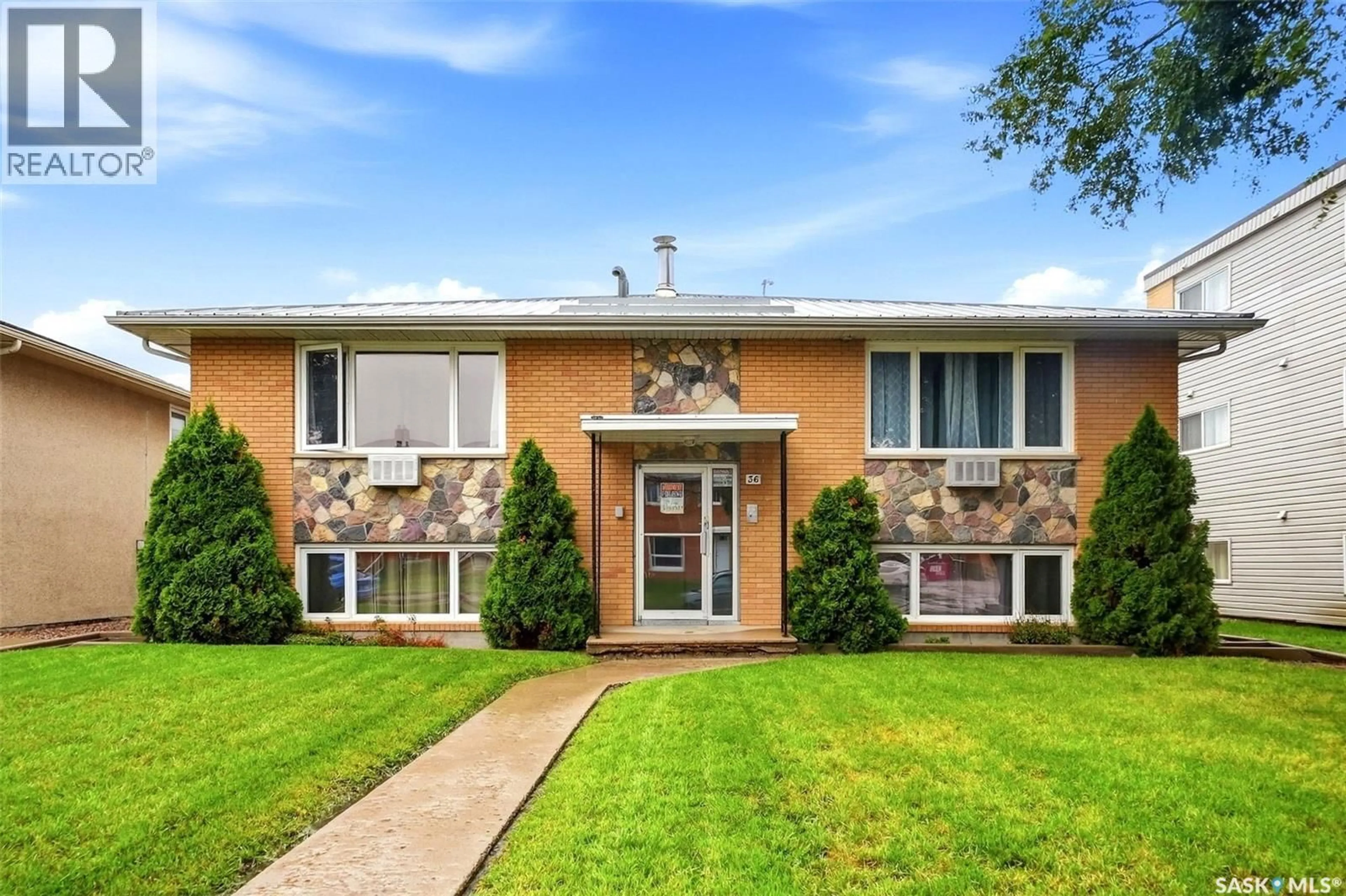 Home with brick exterior material, street for 36 FROOM CRESCENT, Regina Saskatchewan S4N0T9