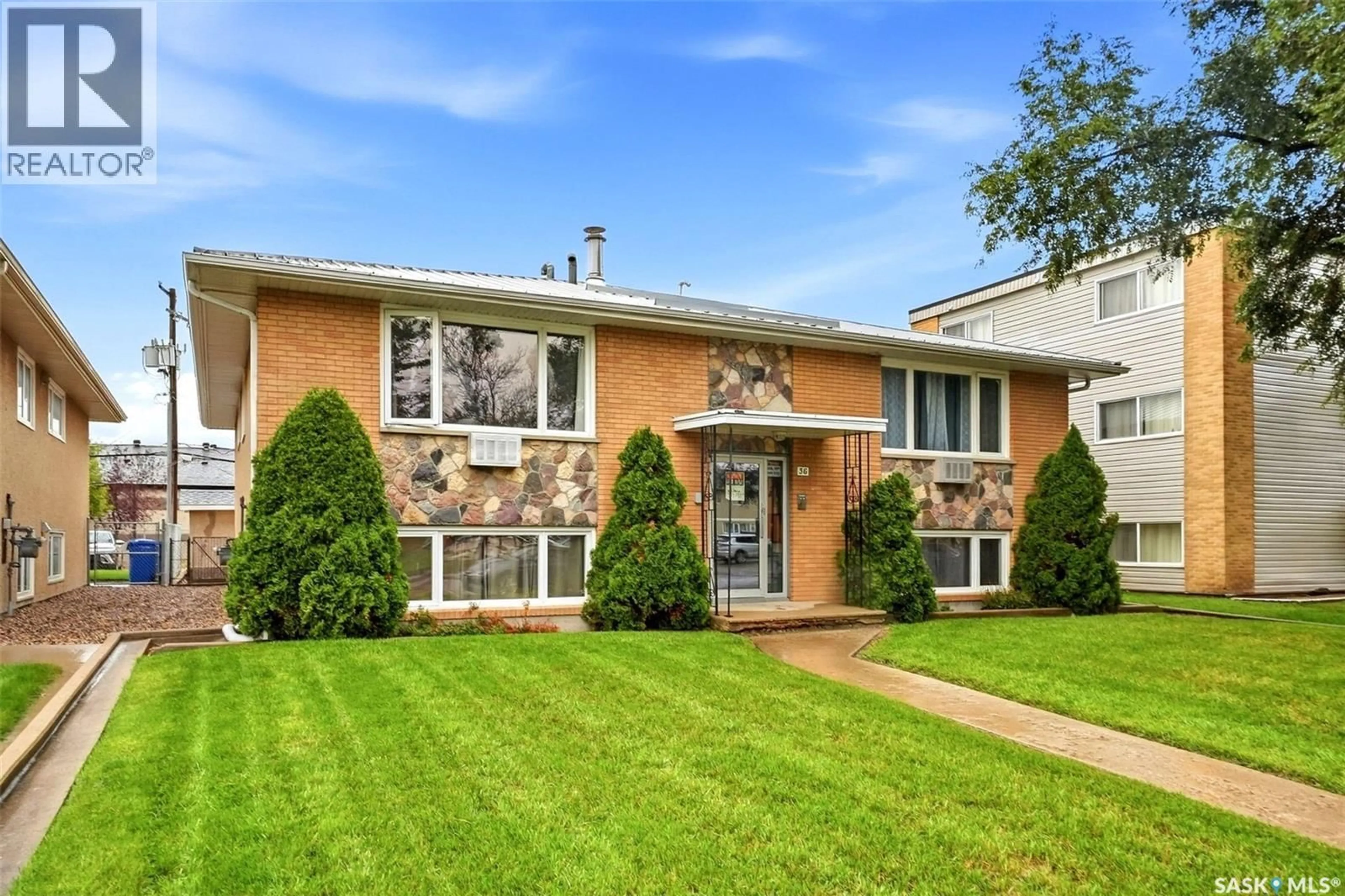 Home with brick exterior material, street for 36 FROOM CRESCENT, Regina Saskatchewan S4N0T9