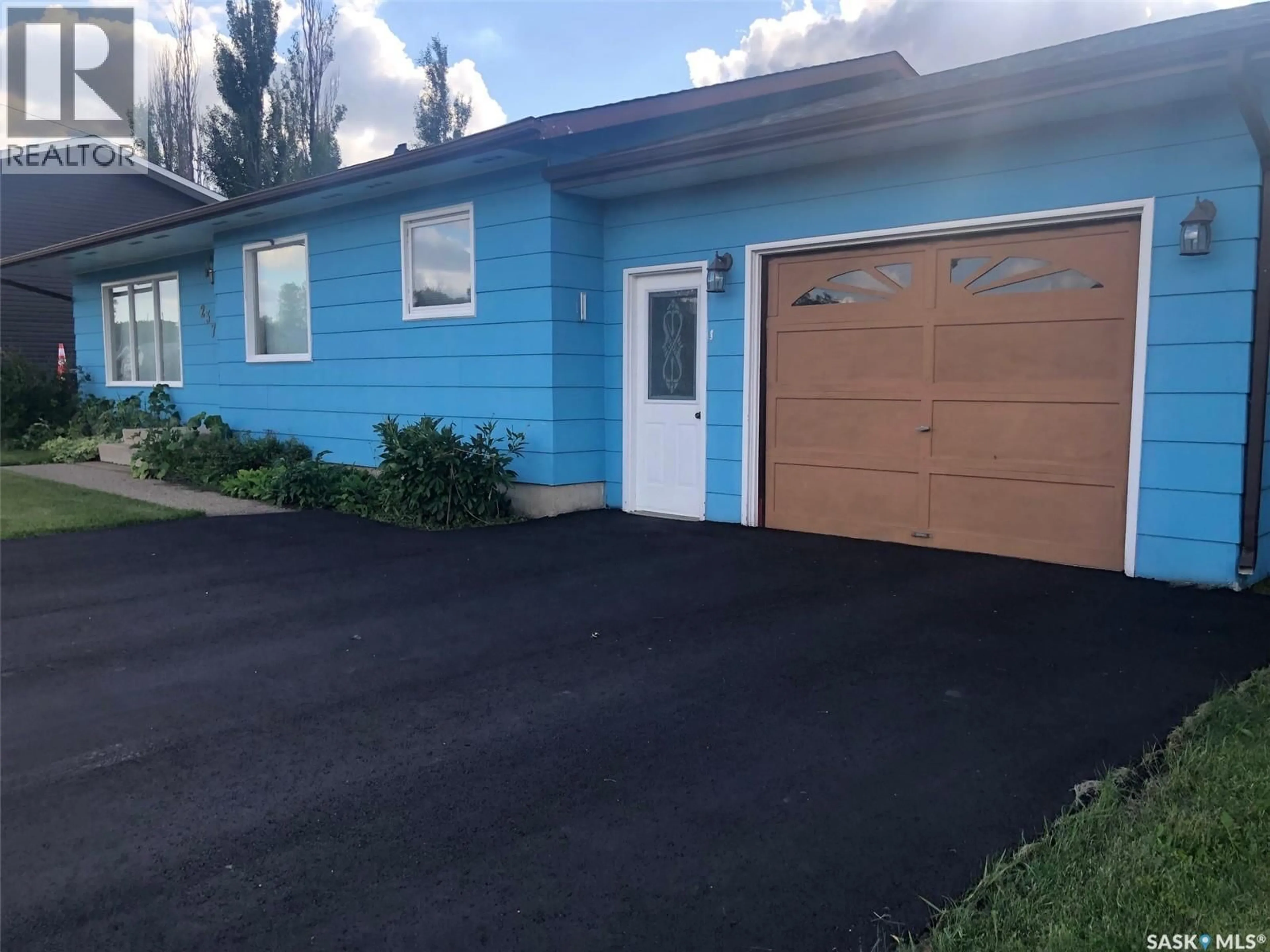 Home with vinyl exterior material, street for 237 FOURTH STREET, Preeceville Saskatchewan S0A3B0