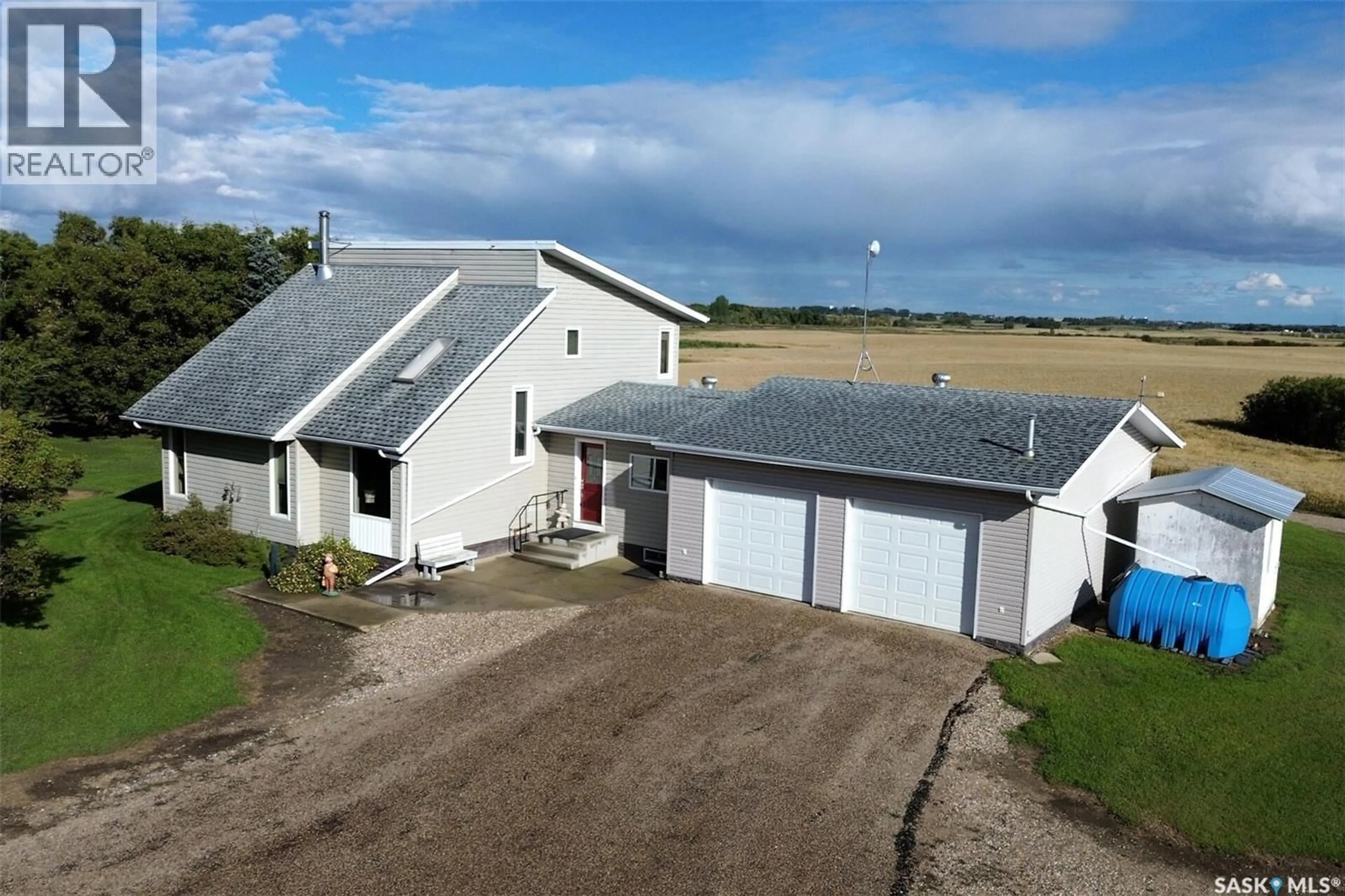 A pic from outside/outdoor area/front of a property/back of a property/a pic from drone, unknown for RYSTROM ACREAGE, Corman Park Rm No. 344 Saskatchewan S7K3J8