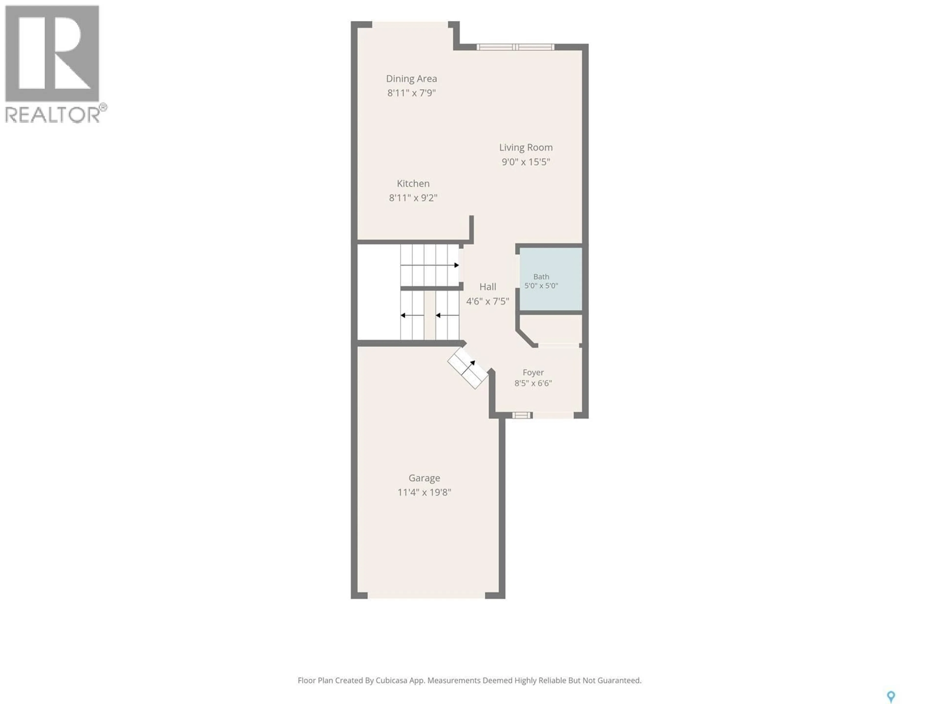 Floor plan for 106 - 410 HUNTER ROAD, Saskatoon Saskatchewan S7T0L5