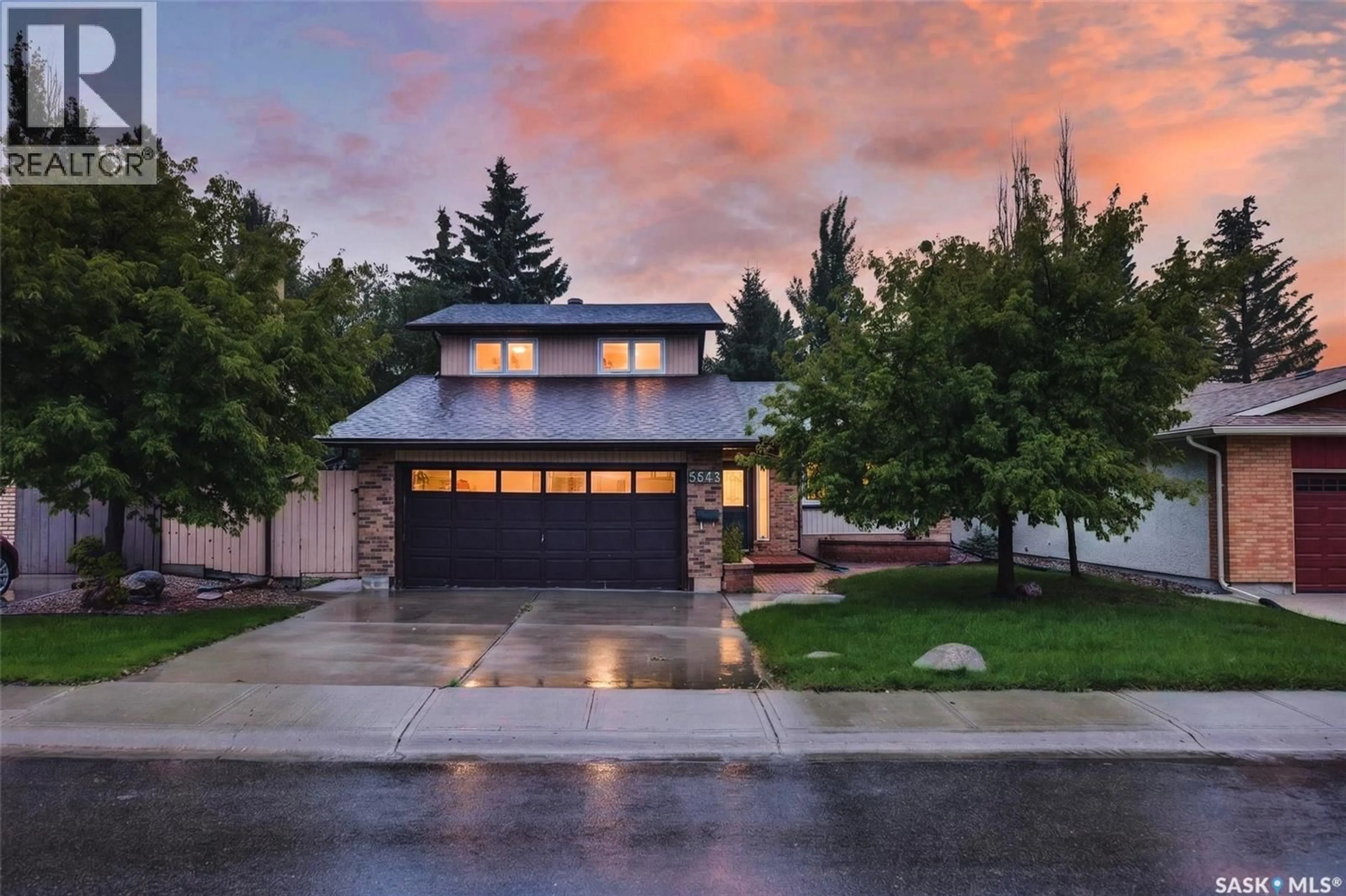 Home with brick exterior material, street for 3643 WHITE BAY, Regina Saskatchewan S4S7C9
