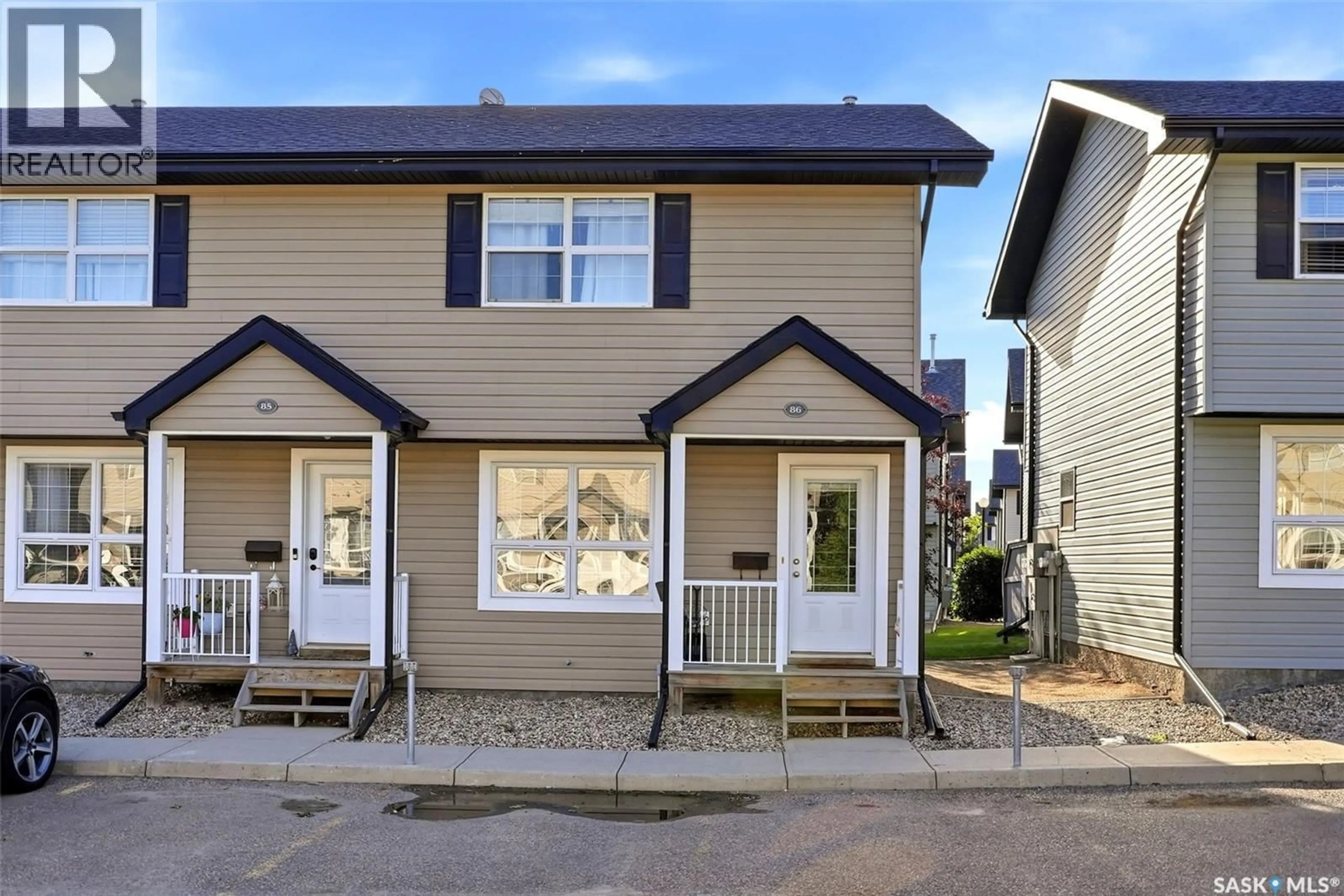 Home with vinyl exterior material, street for 4500 - 86 CHILD AVENUE, Regina Saskatchewan S4X0B1
