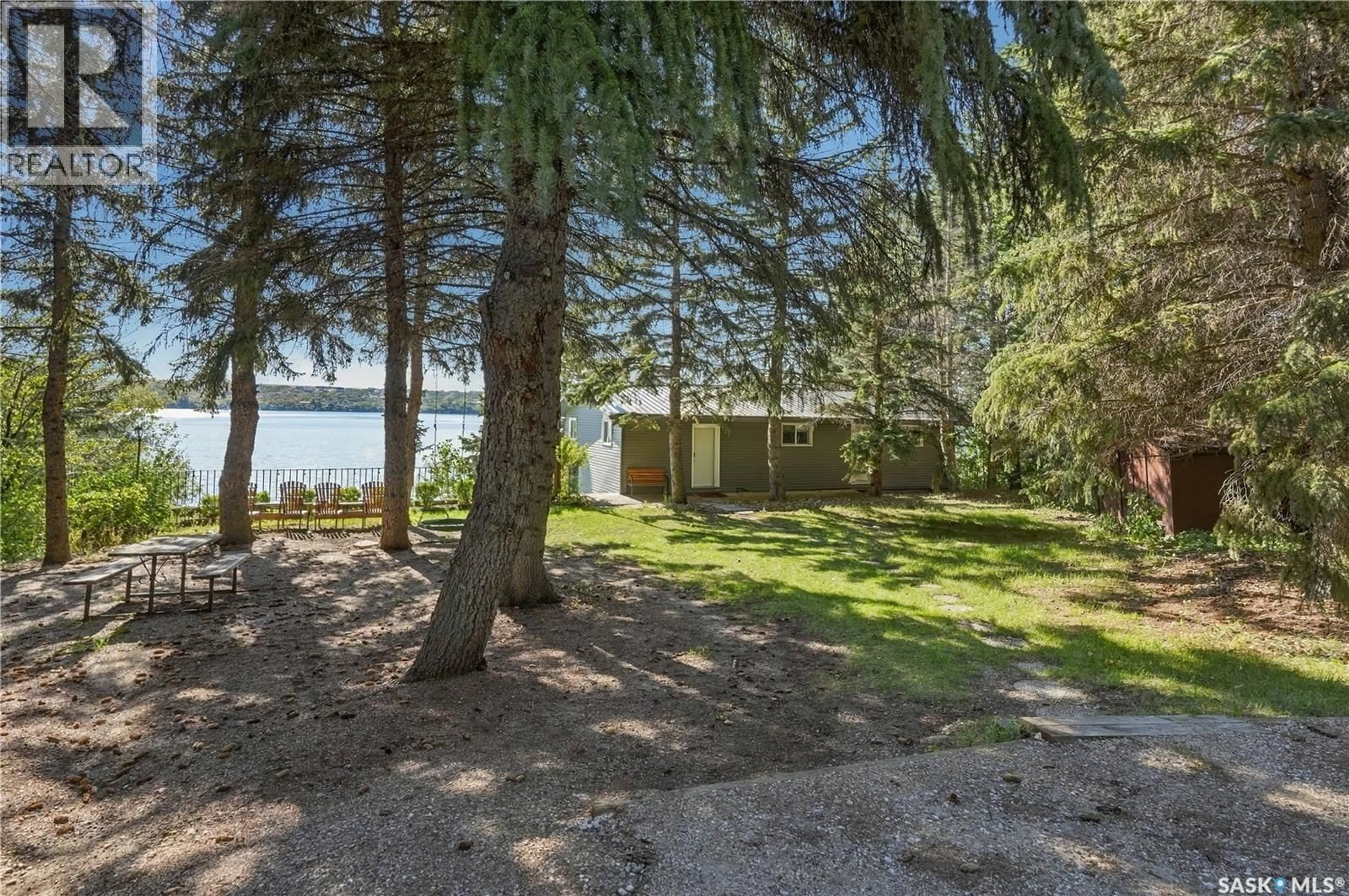 A pic from outside/outdoor area/front of a property/back of a property/a pic from drone, water/lake/river/ocean view for 260 KATEPWA DRIVE, Katepwa Beach Saskatchewan S0G2K0