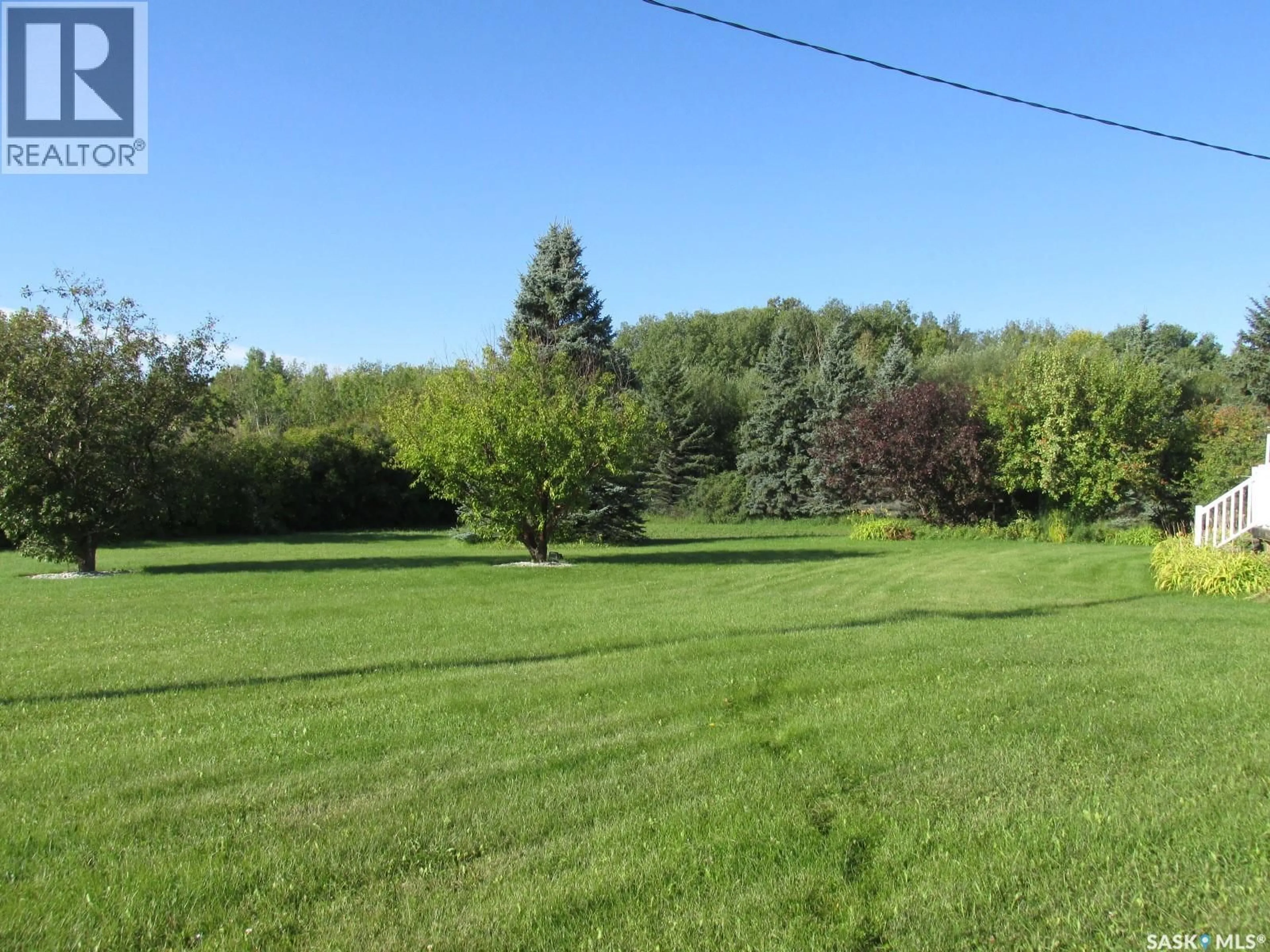 A pic from outside/outdoor area/front of a property/back of a property/a pic from drone, forest/trees view for HOWDEN ACREAGE, Torch River Rm No. 488 Saskatchewan S0J0Z0
