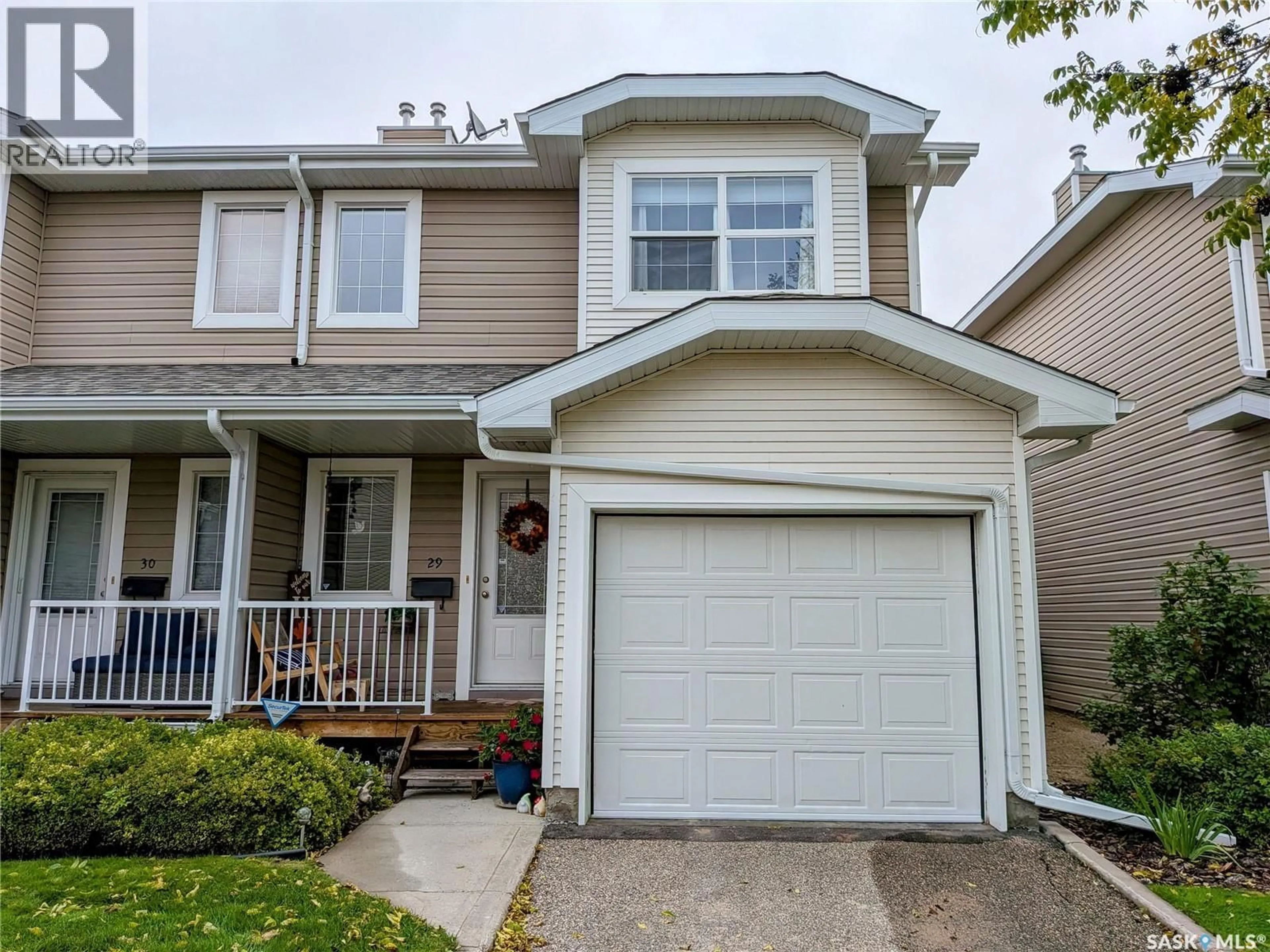 Home with vinyl exterior material, street for 29 - 4901 CHILD AVENUE, Regina Saskatchewan S4X4T7