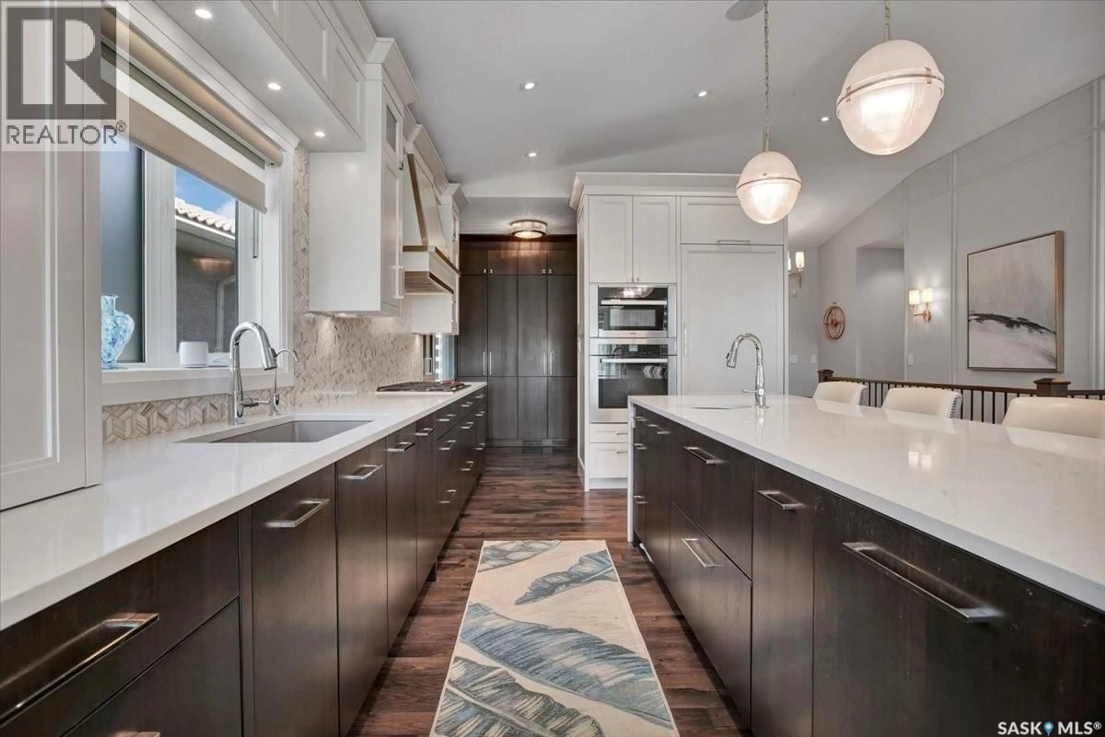 Contemporary kitchen, ceramic/tile floor for 315 - 14 BAYVIEW CRESCENT, Saskatoon Saskatchewan S7V1B5