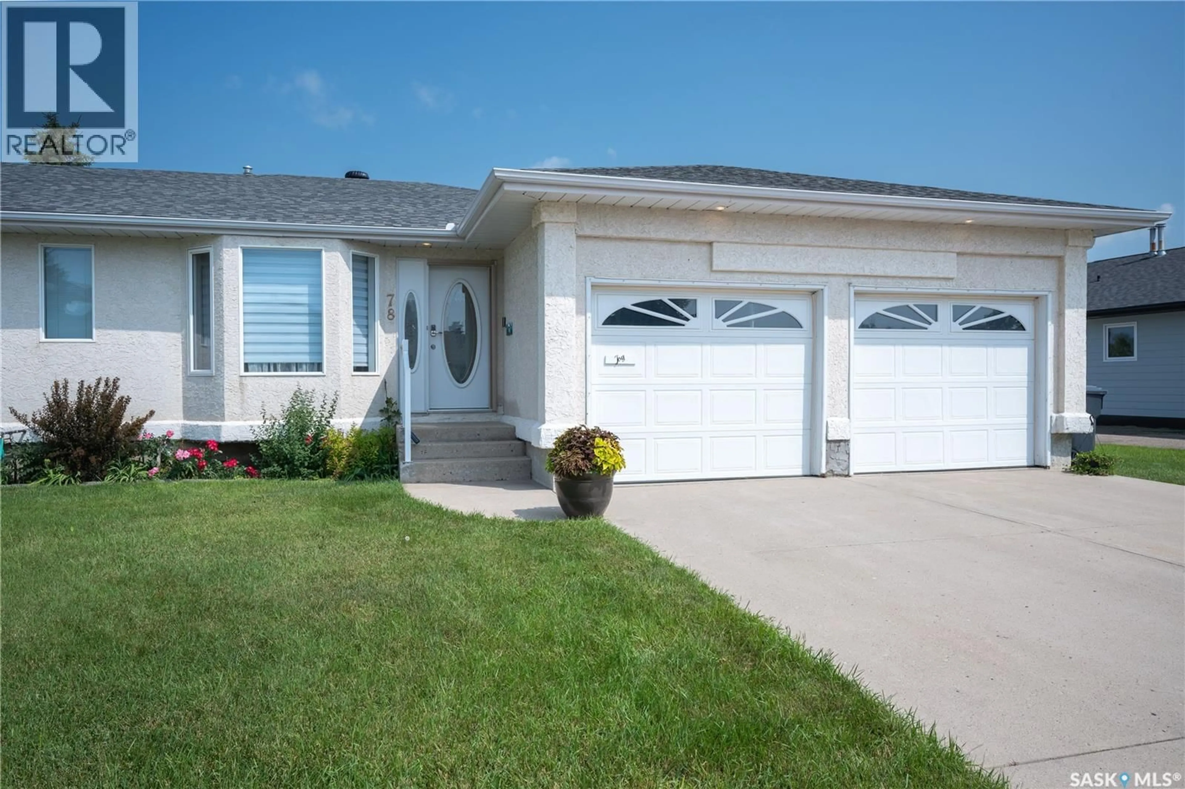 Home with vinyl exterior material, street for 78 - 3 RUSSELL DRIVE, Yorkton Saskatchewan S3N3W2