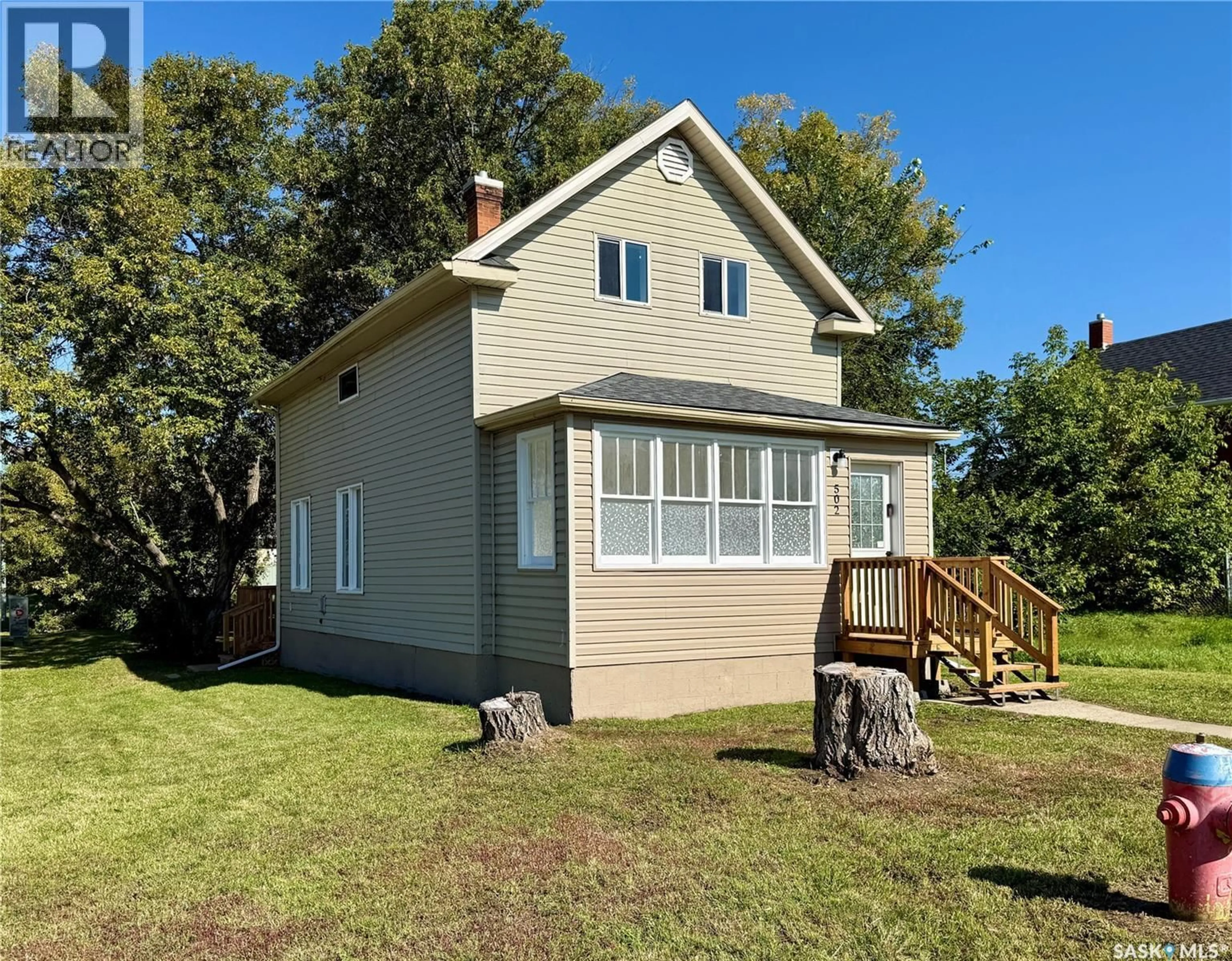Home with vinyl exterior material, building for 502 8TH STREET, Prince Albert Saskatchewan S6V0W6