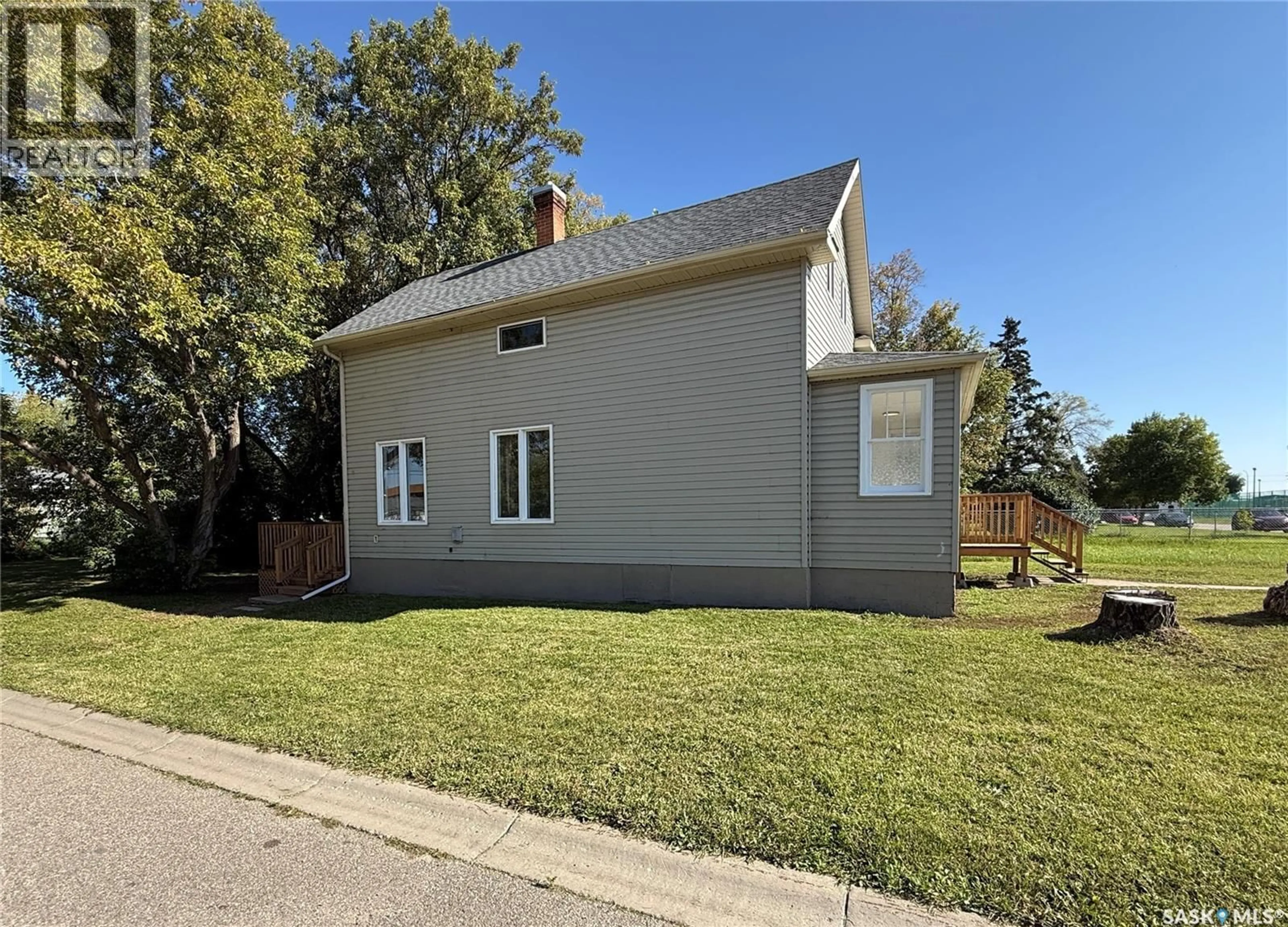 Home with vinyl exterior material, street for 502 8TH STREET, Prince Albert Saskatchewan S6V0W6