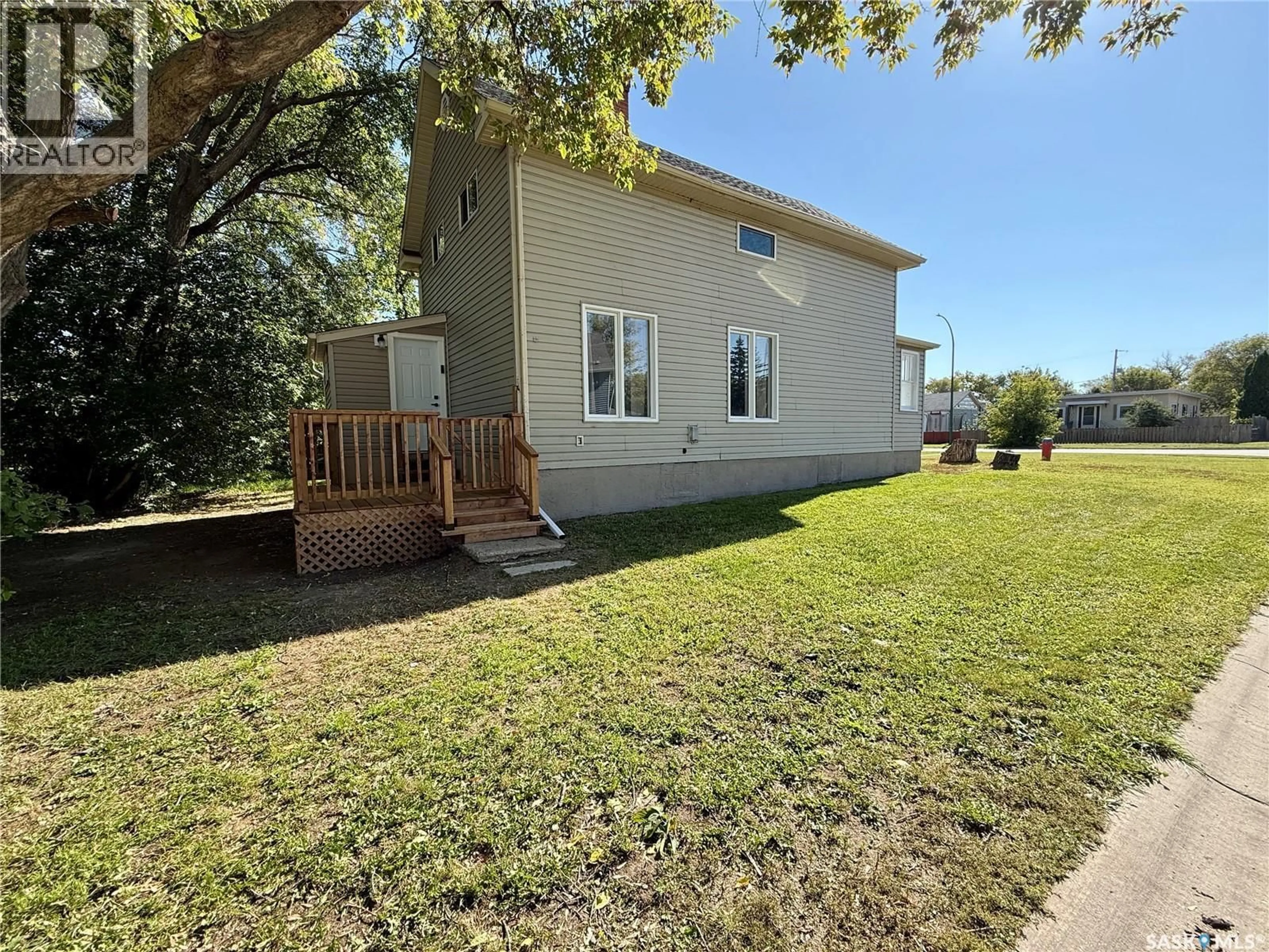 A pic from outside/outdoor area/front of a property/back of a property/a pic from drone, unknown for 502 8TH STREET, Prince Albert Saskatchewan S6V0W6