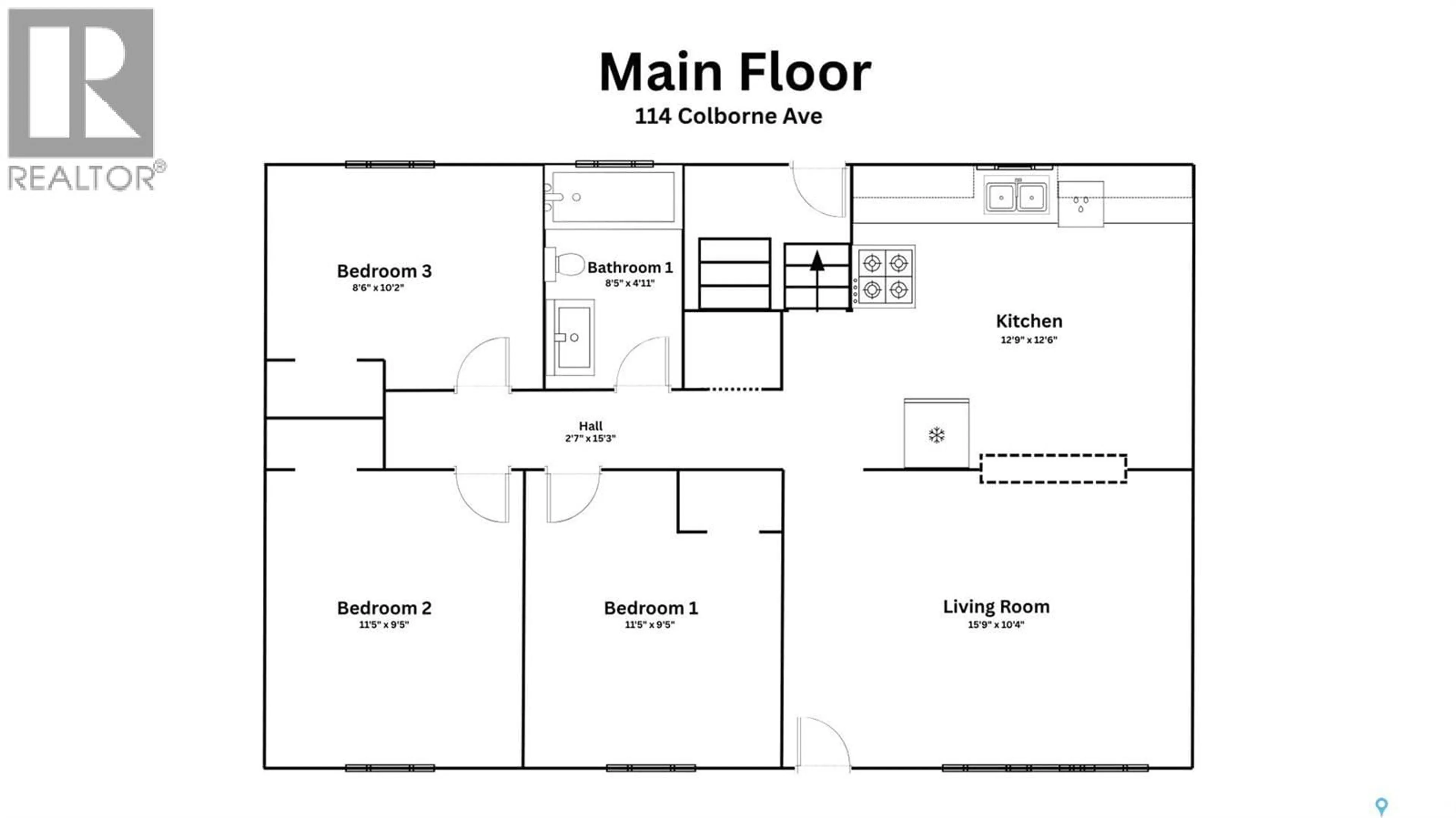 Floor plan for 114 COLBORNE AVENUE, Viscount Saskatchewan S0K4M0