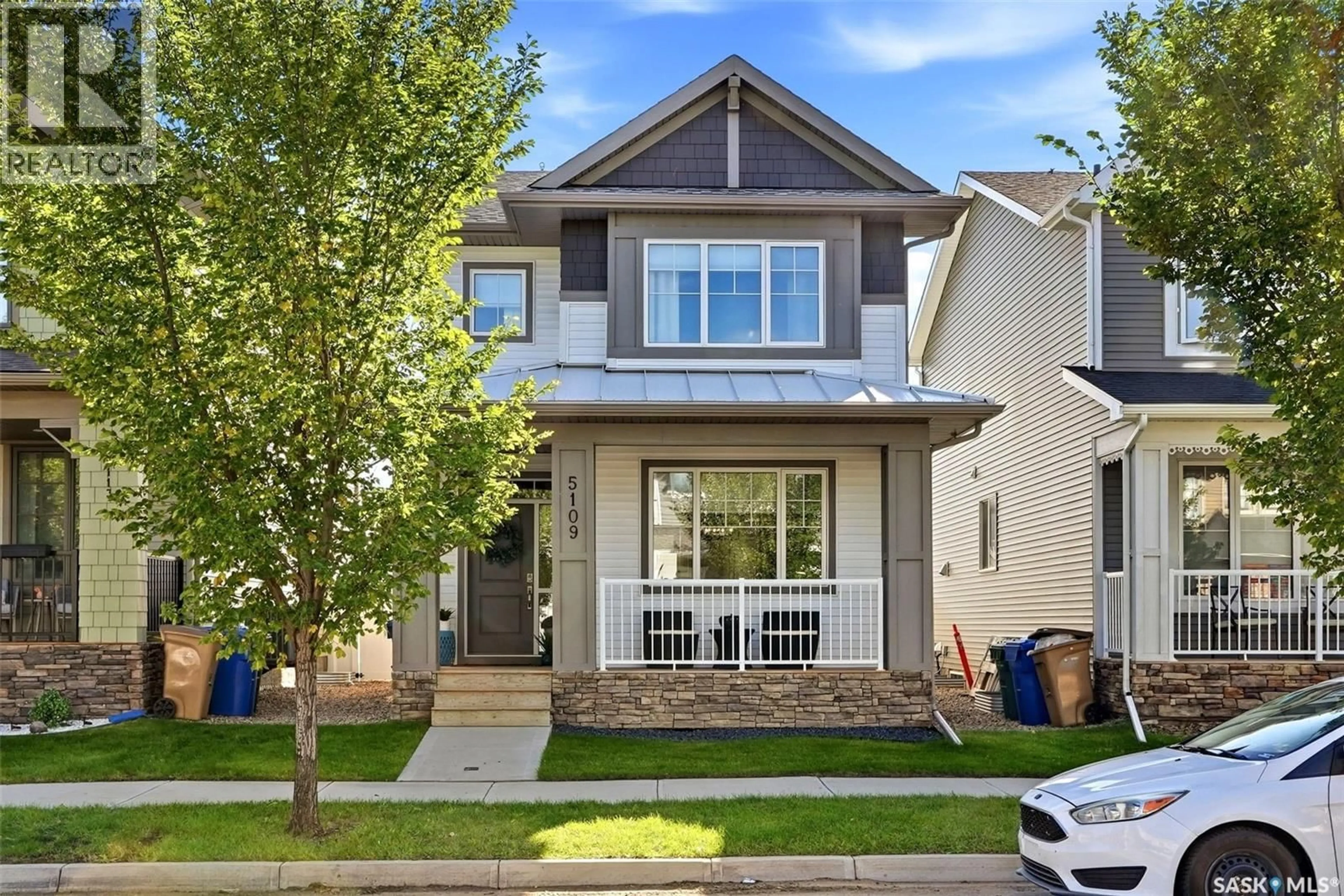 Home with vinyl exterior material, street for 5109 BUCKINGHAM DRIVE, Regina Saskatchewan S4V3S3
