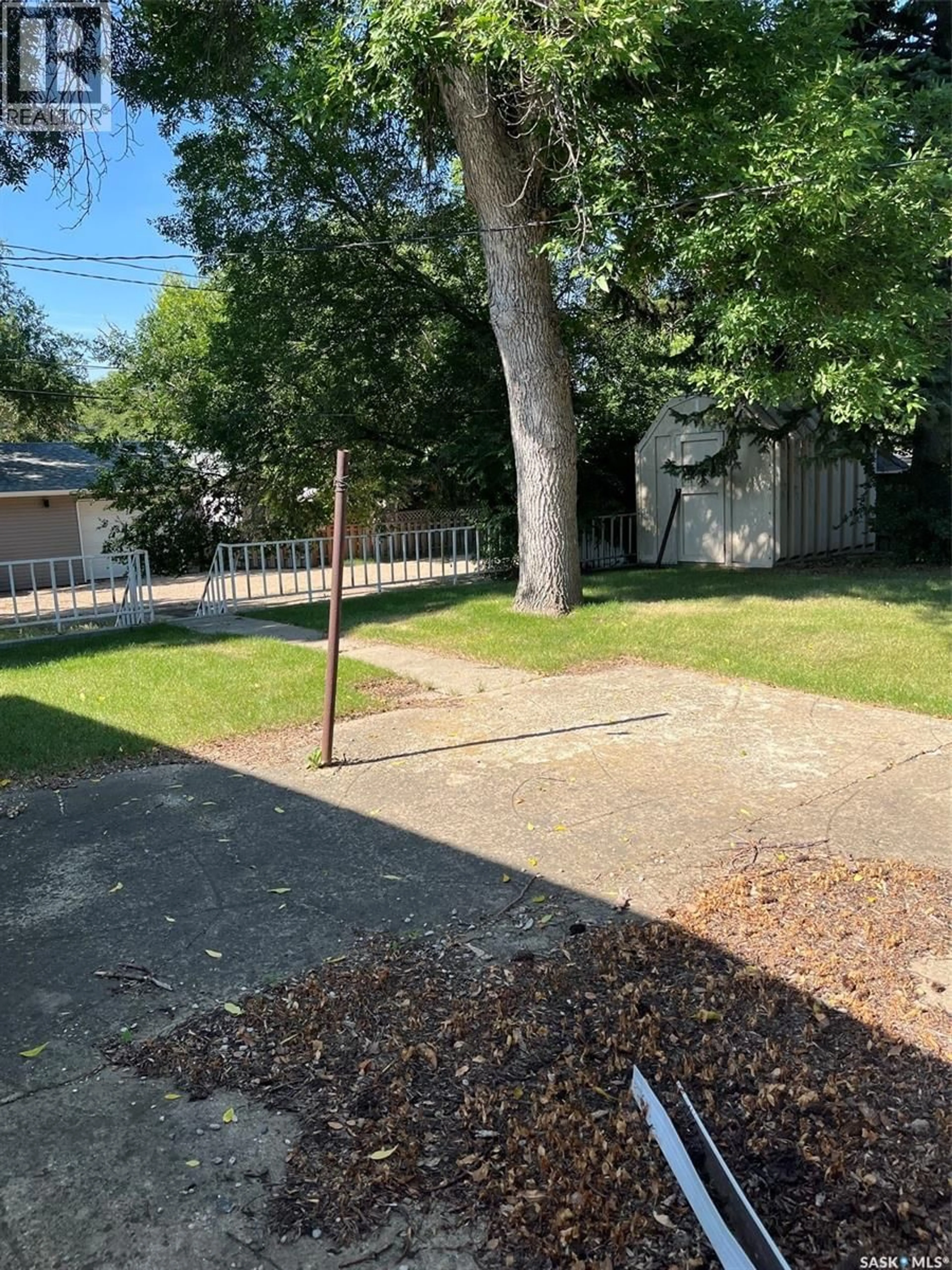 A pic from outside/outdoor area/front of a property/back of a property/a pic from drone, street for 1906 FIRST STREET, Estevan Saskatchewan S4A0H8