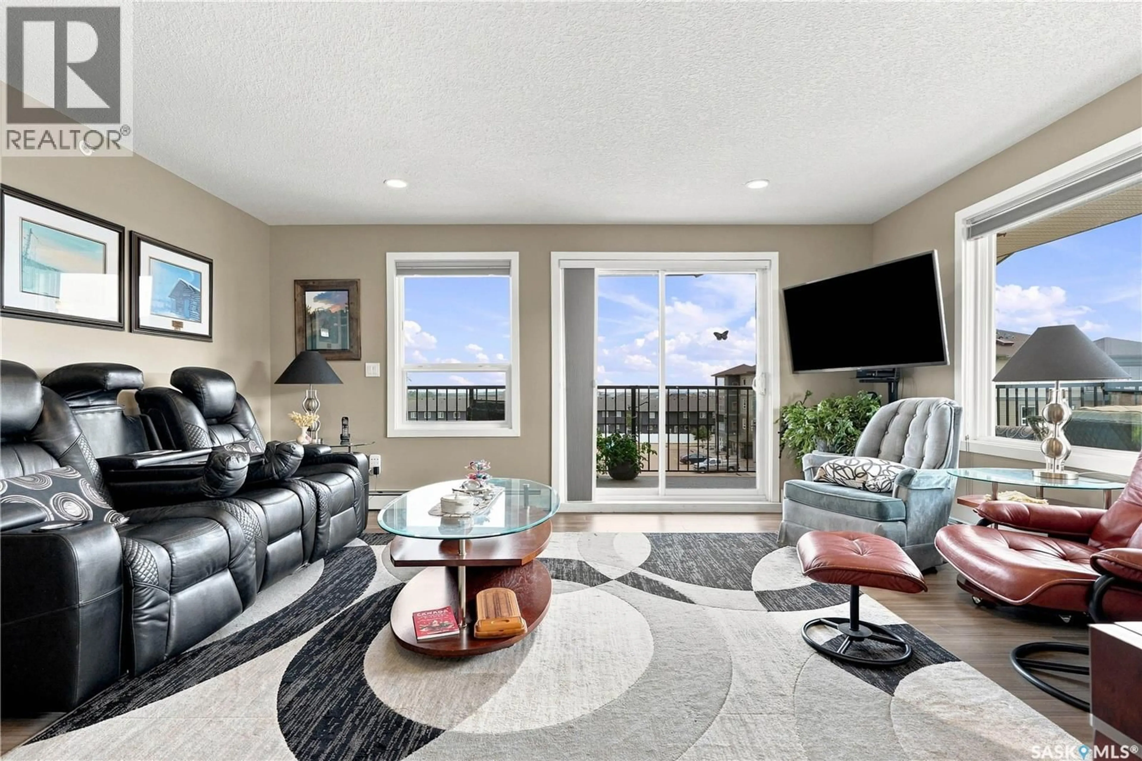 Living room with furniture, unknown for 407 135 BEAUDRY CRESCENT, Martensville Saskatchewan S0K2T1