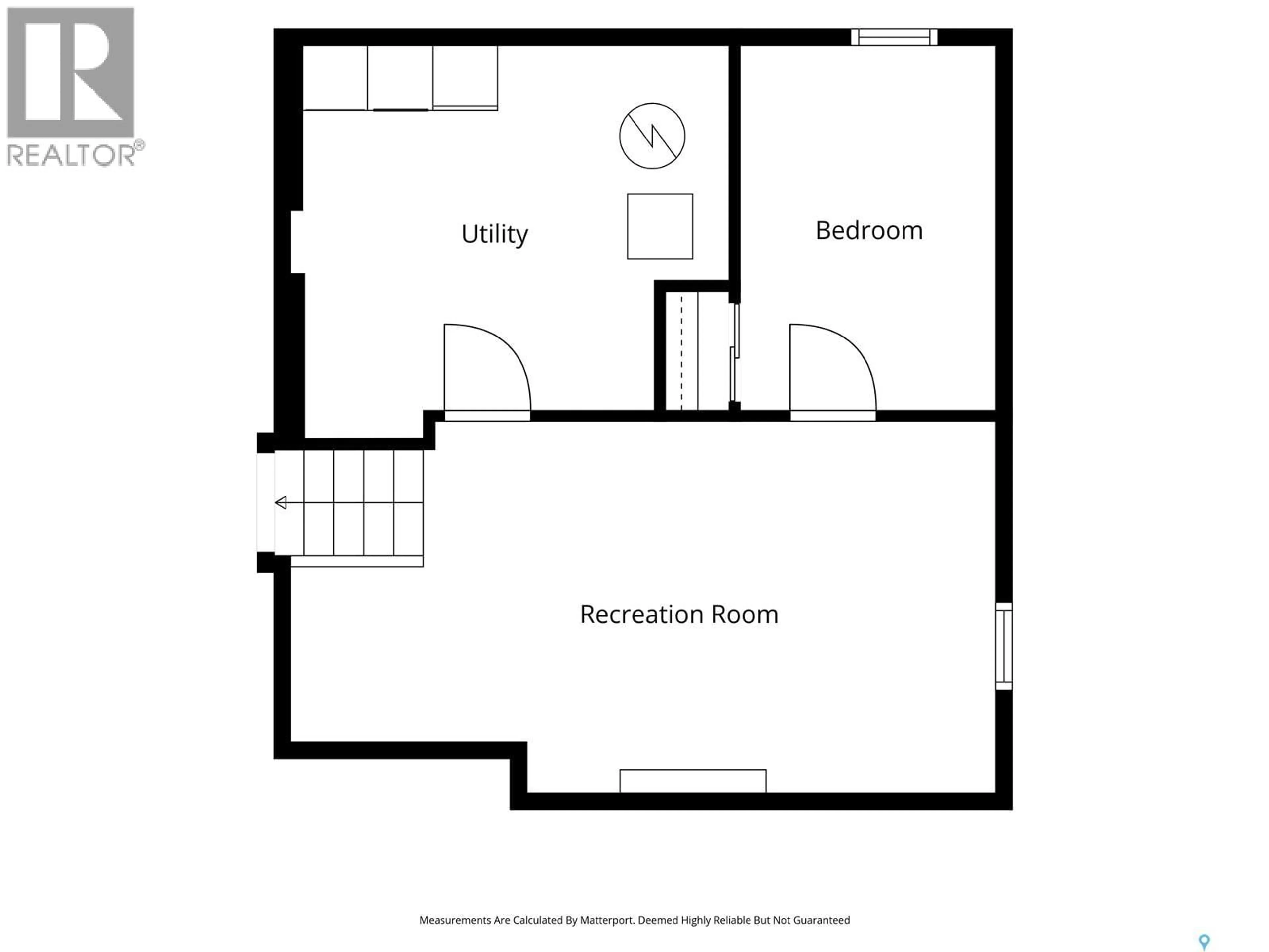 Floor plan for E - 3718 TAYLOR STREET, Saskatoon Saskatchewan S7H5J3