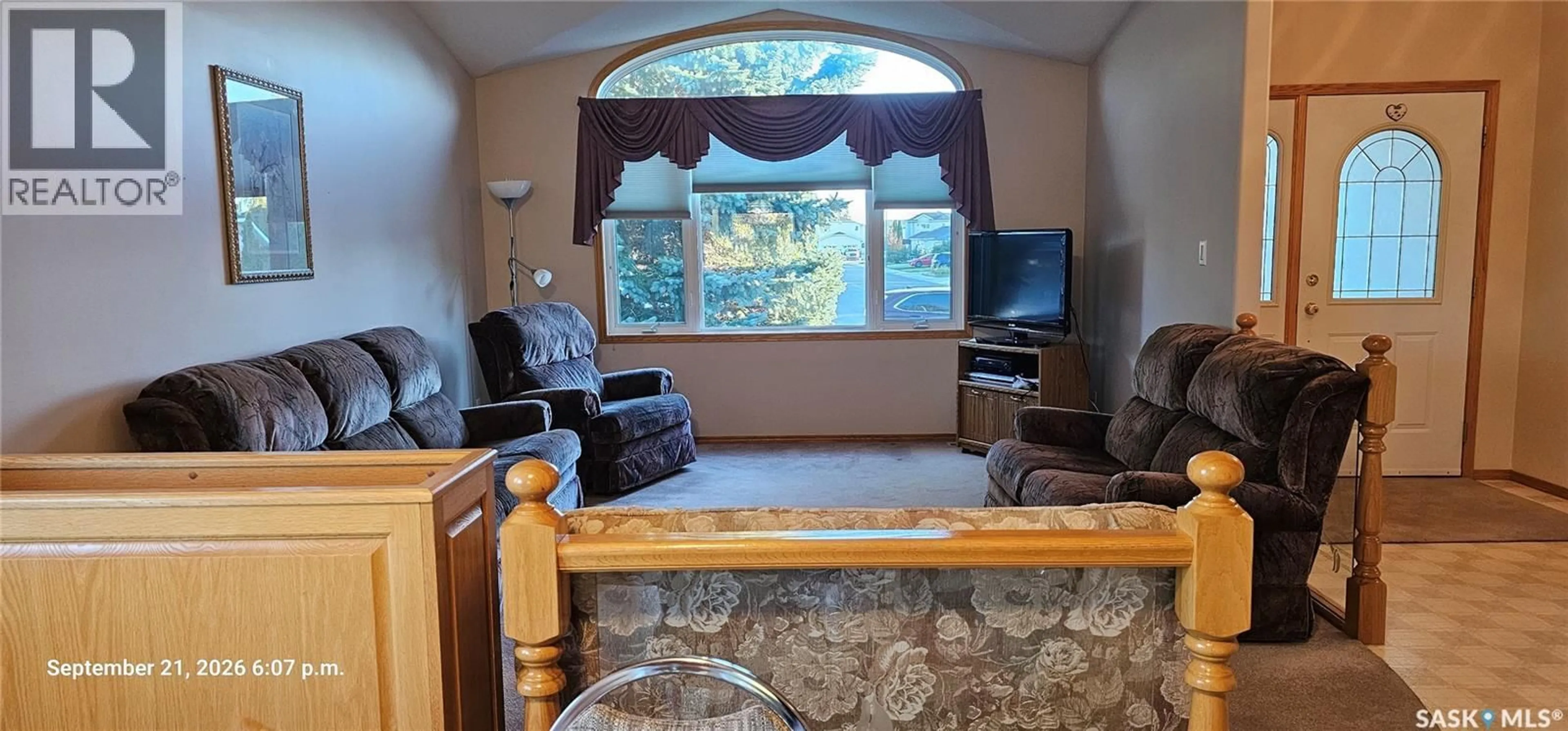 Living room with furniture, unknown for 238 MCKAY COURT, Warman Saskatchewan S0K4S0