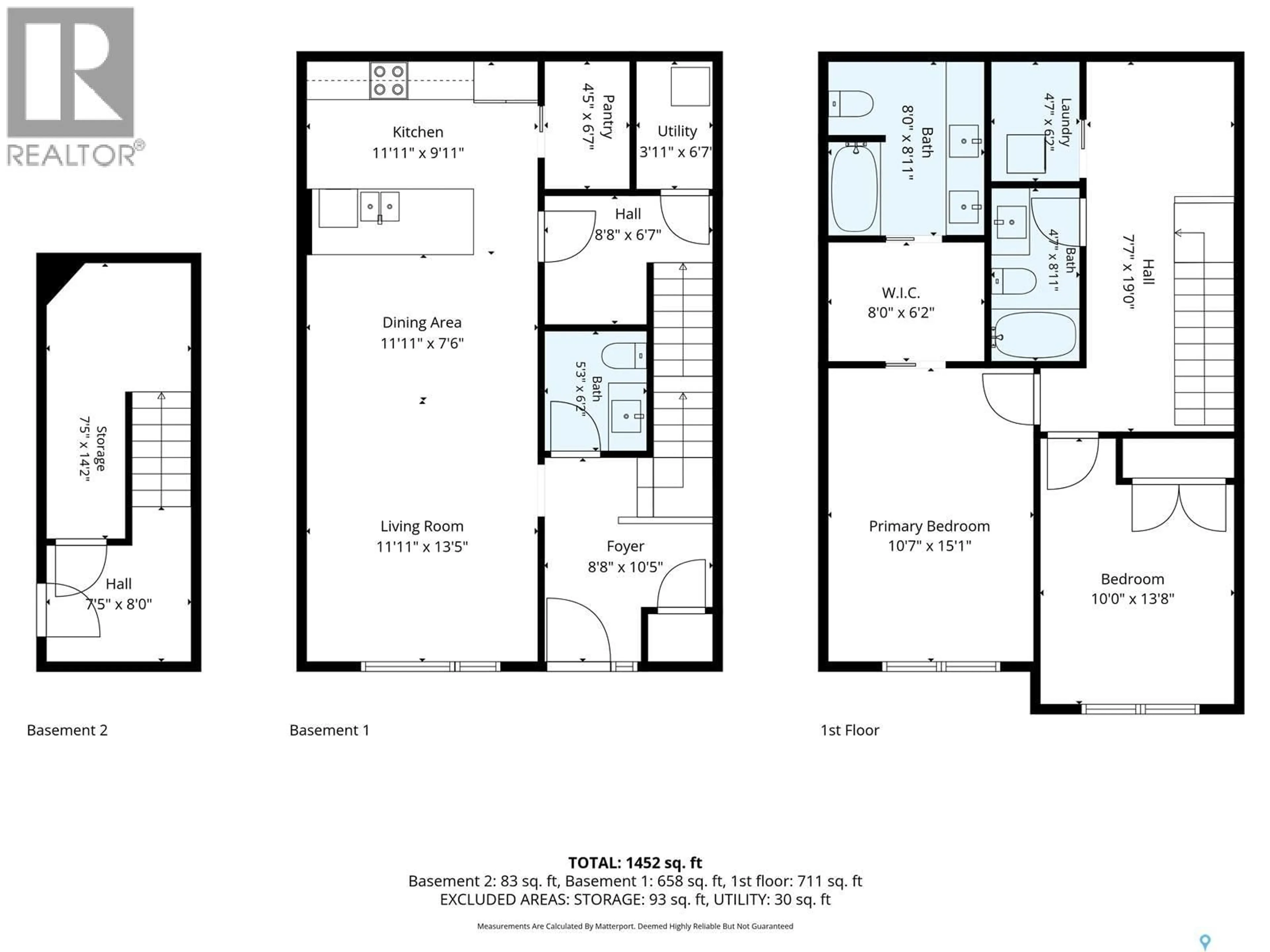 Floor plan for 103 - 8 WILLIS CRESCENT, Saskatoon Saskatchewan S7T0X9