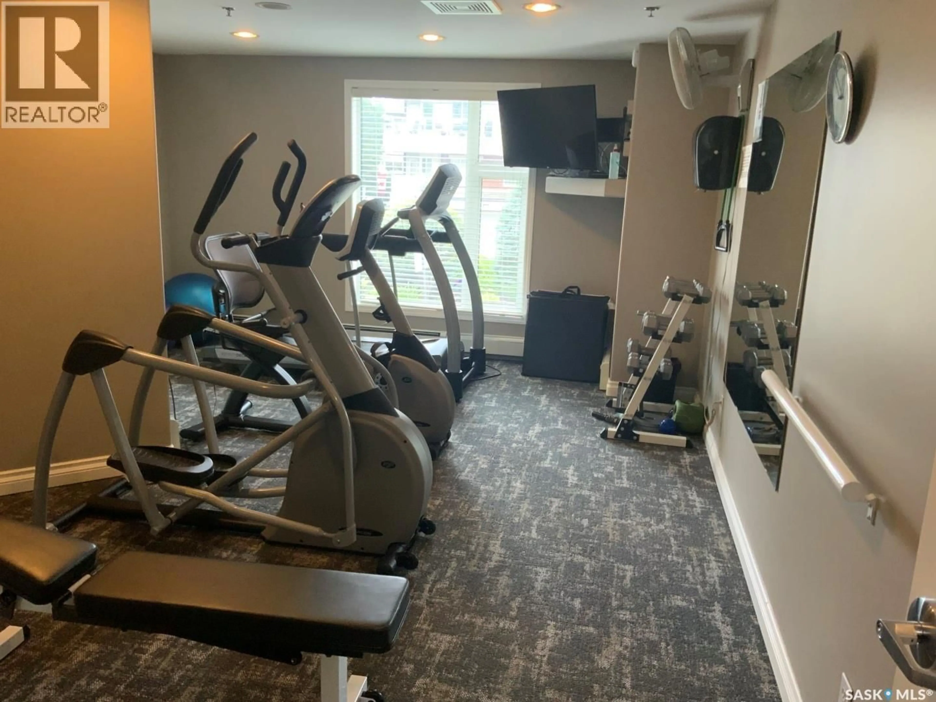 Gym or fitness room for 207 - 110 ARMISTICE WAY, Saskatoon Saskatchewan S7J5L8