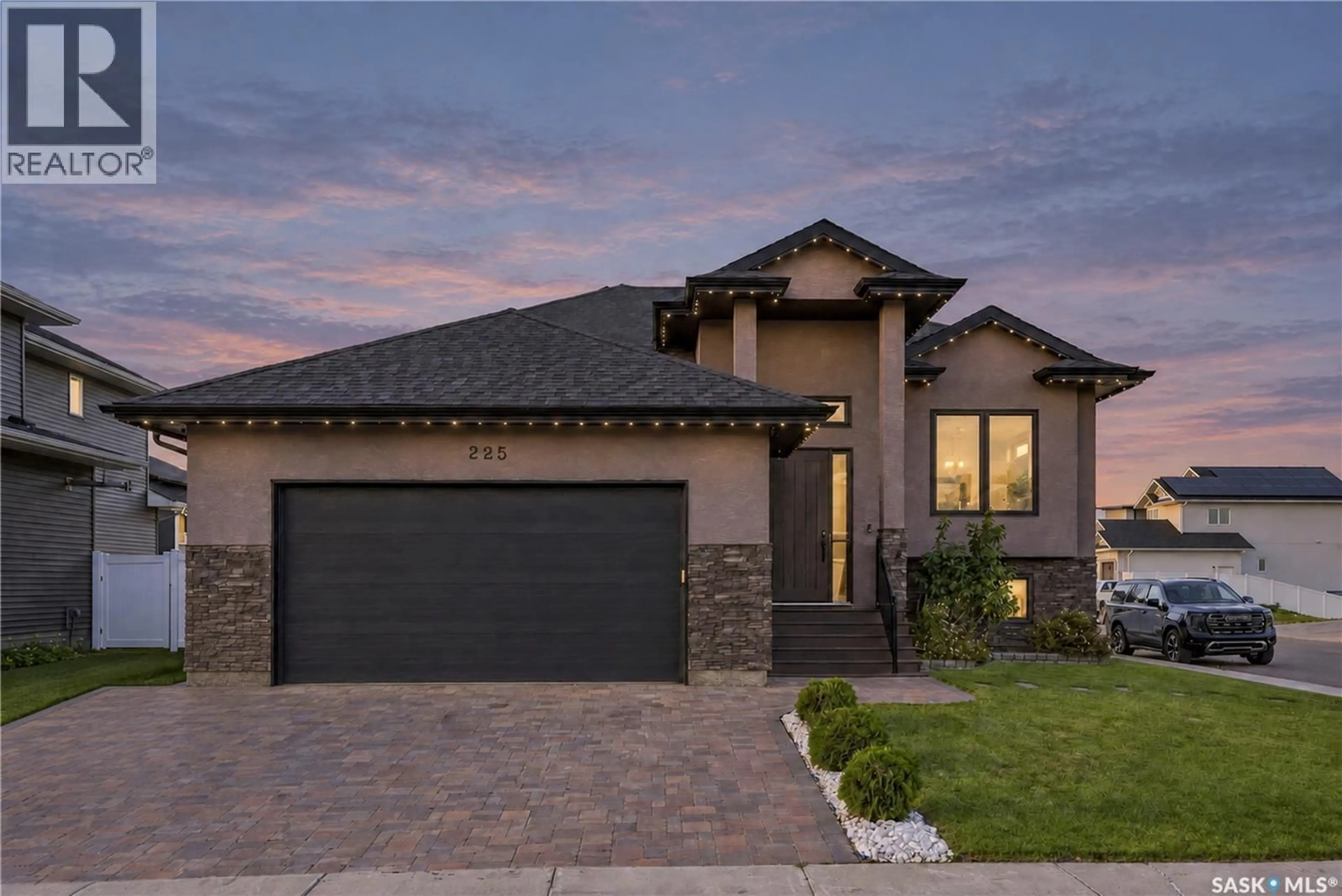 Home with brick exterior material, street for 225 COWAN CRESCENT, Martensville Saskatchewan S0K2T1