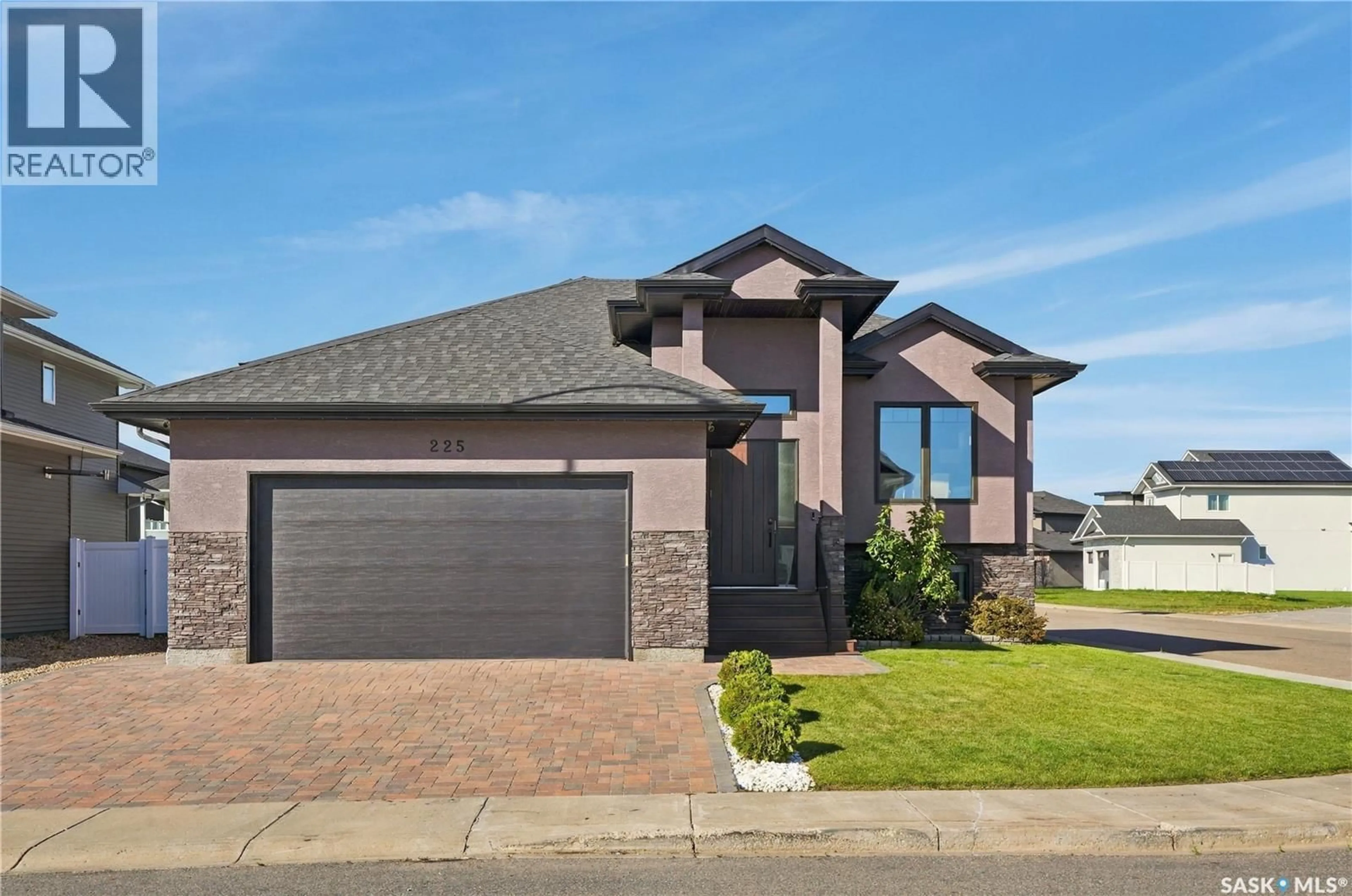 Home with brick exterior material, street for 225 COWAN CRESCENT, Martensville Saskatchewan S0K2T1