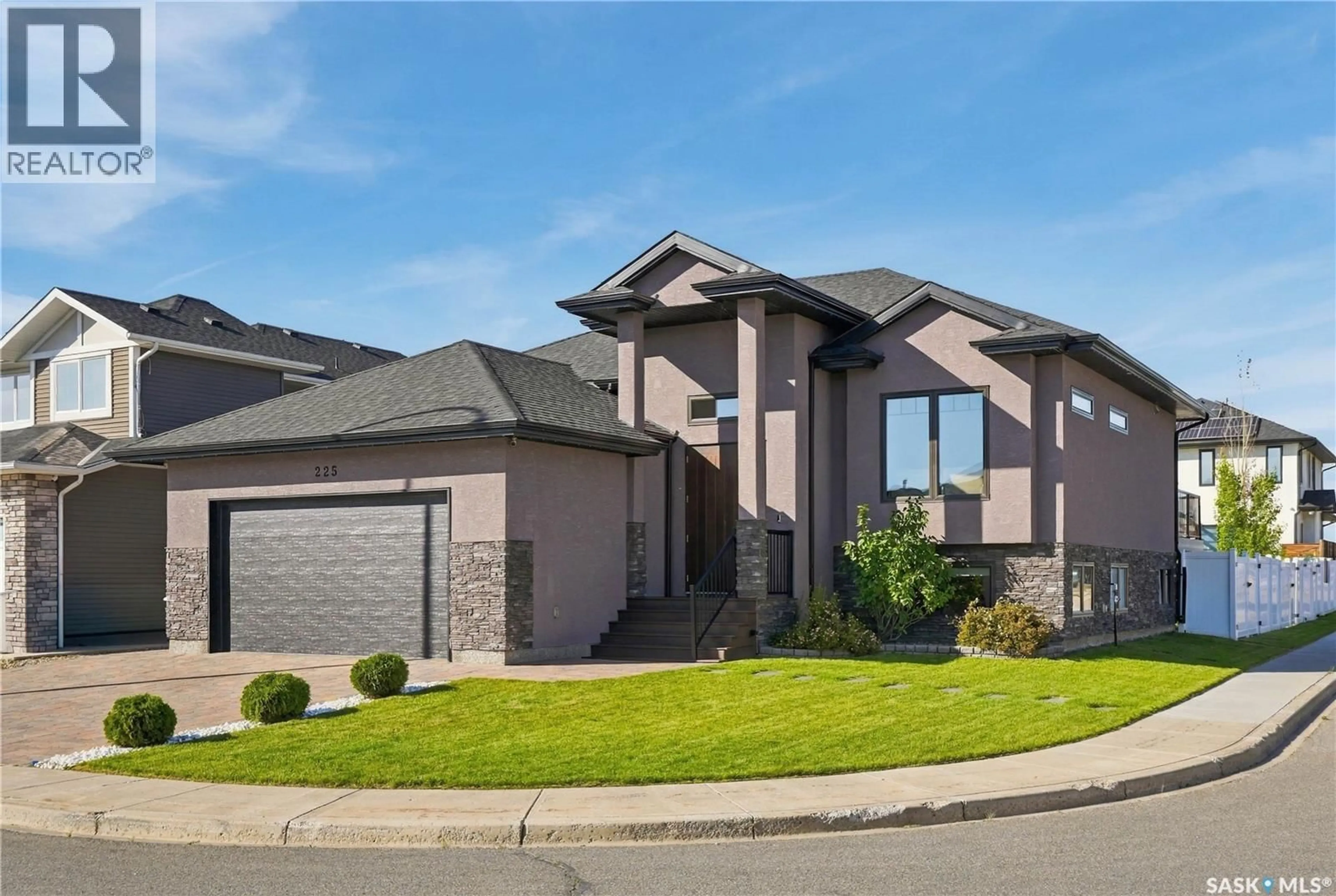 Home with brick exterior material, street for 225 COWAN CRESCENT, Martensville Saskatchewan S0K2T1