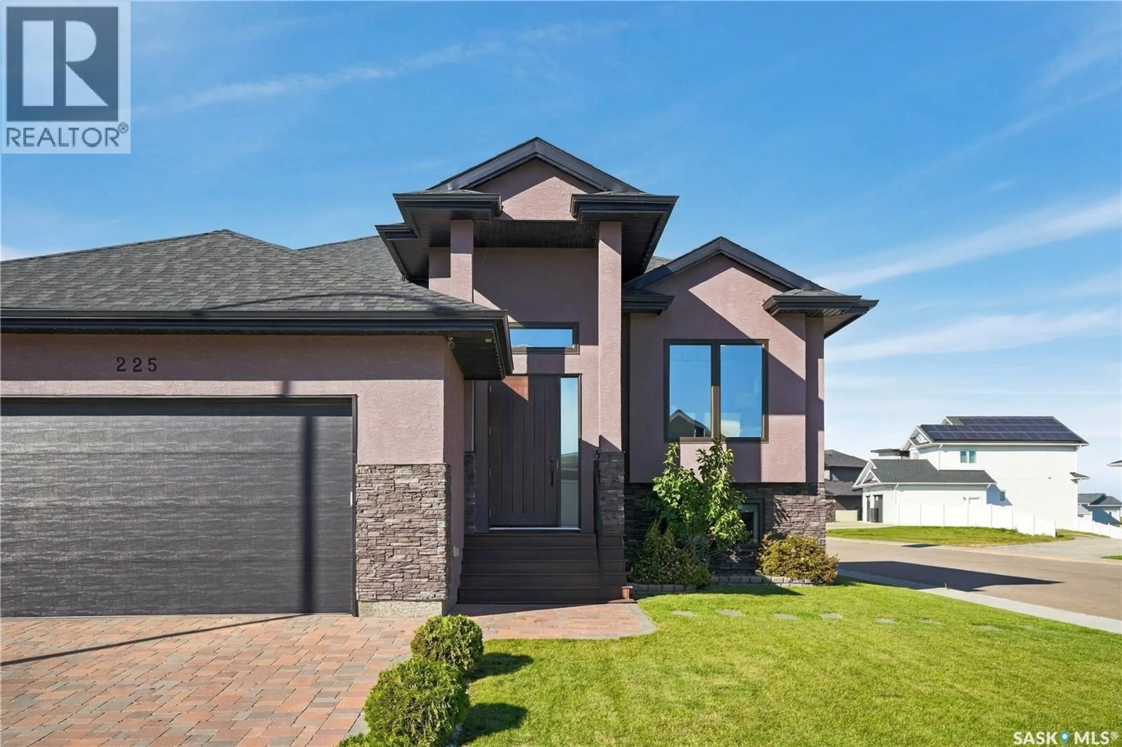 Home with brick exterior material, street for 225 COWAN CRESCENT, Martensville Saskatchewan S0K2T1