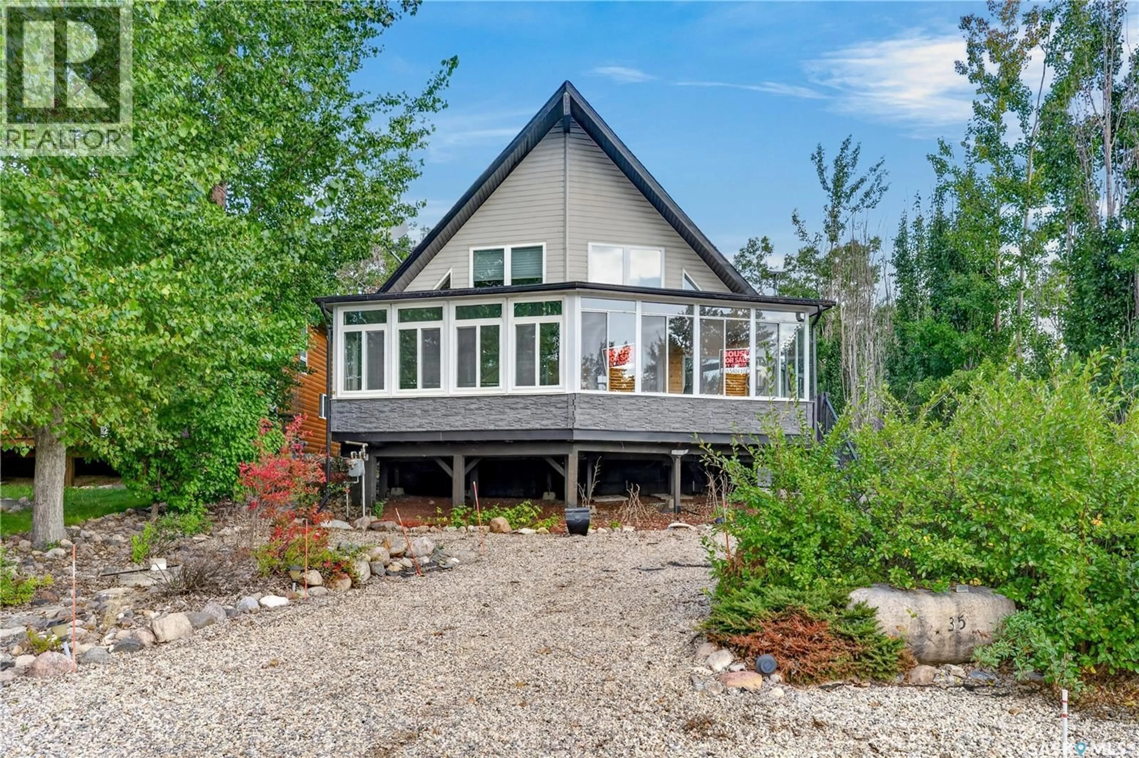 Home with vinyl exterior material, unknown for 35 LAKESHORE DRIVE, Invergordon Rm No. 430 Saskatchewan S0J1H0