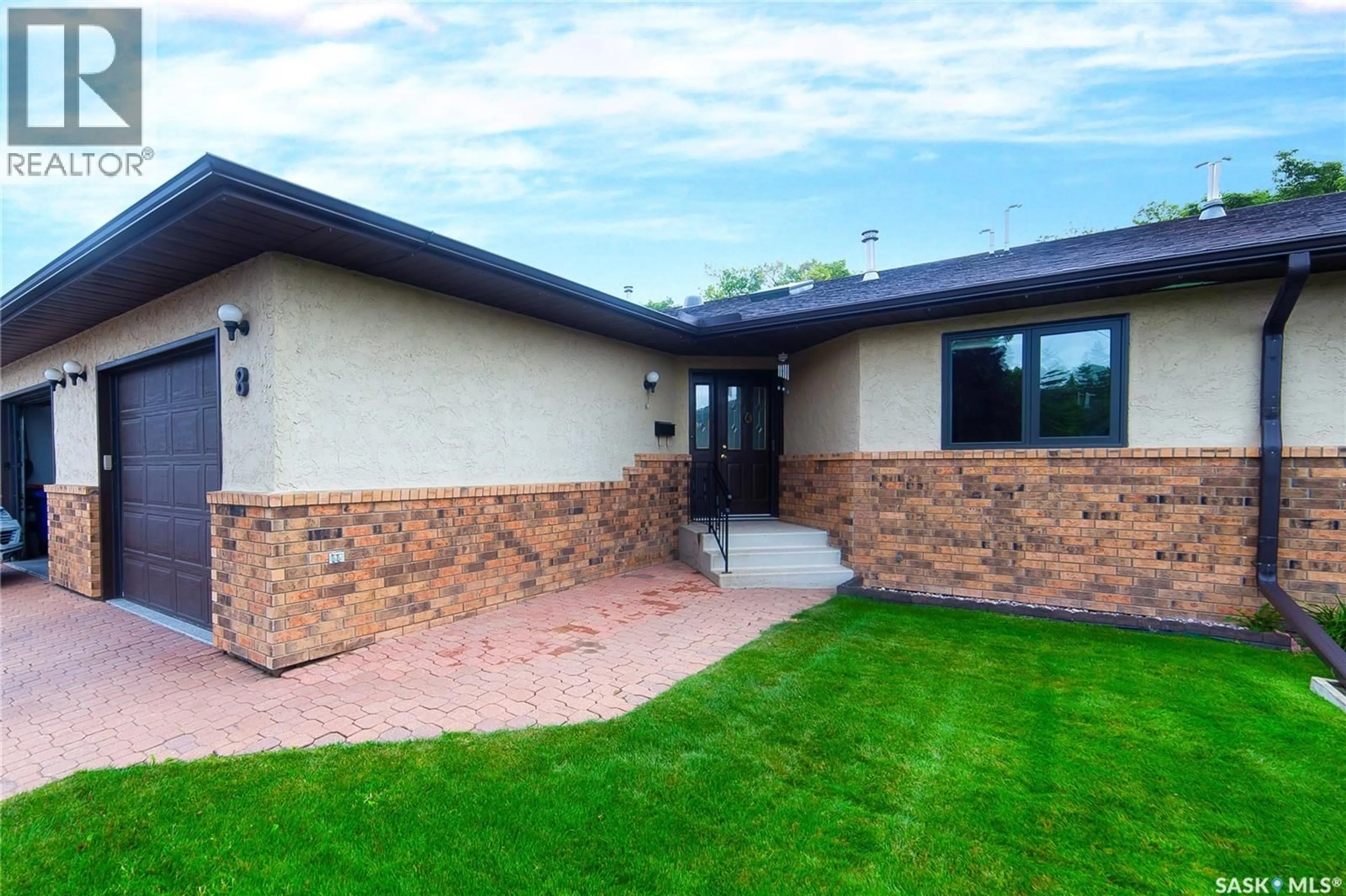 Home with brick exterior material, unknown for 8 - 3415 CALDER CRESCENT, Saskatoon Saskatchewan S7J4Z9