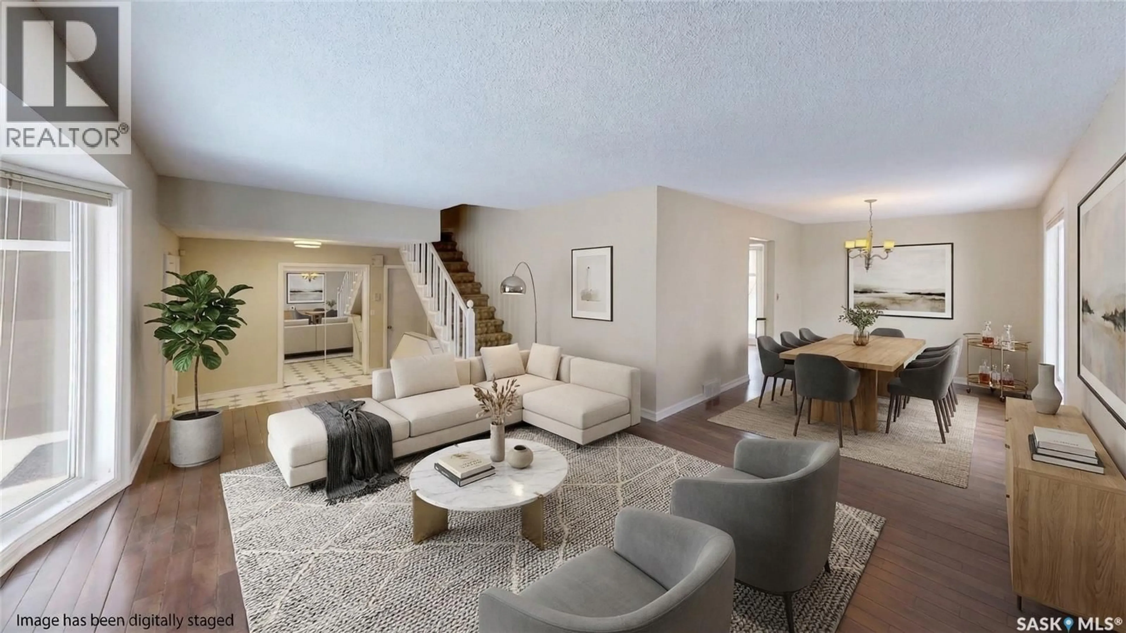 Living room with furniture, unknown for 50 LOWRY PLACE, Regina Saskatchewan S4S6C7