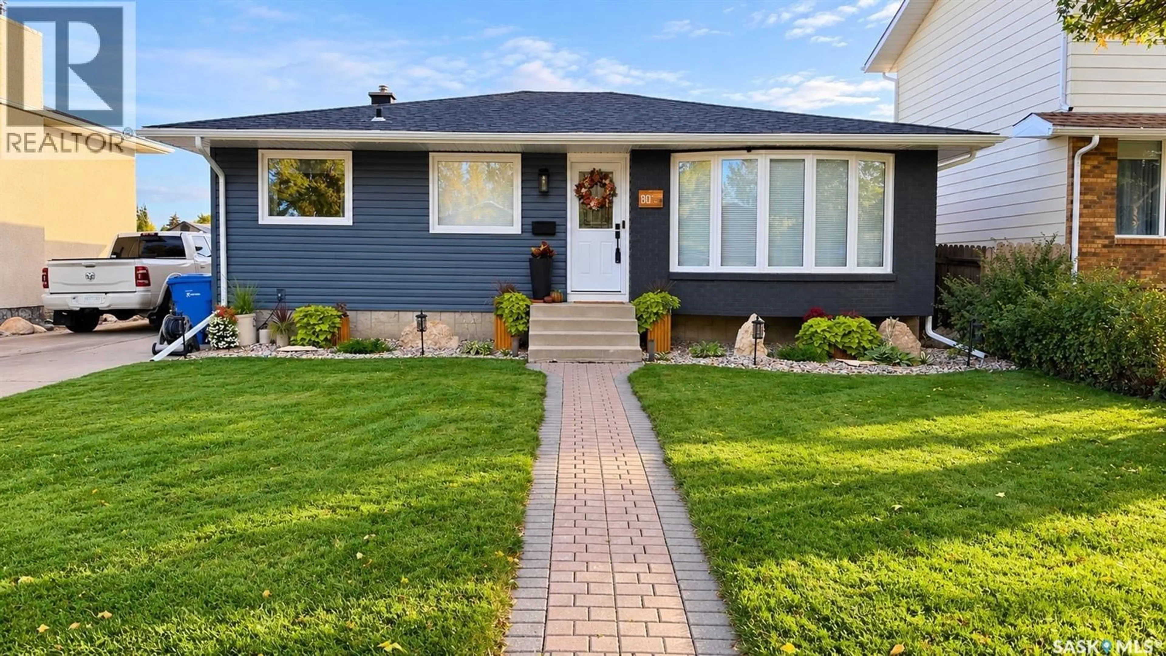 Home with vinyl exterior material, street for 80 EDEN AVENUE, Regina Saskatchewan S4T7A5
