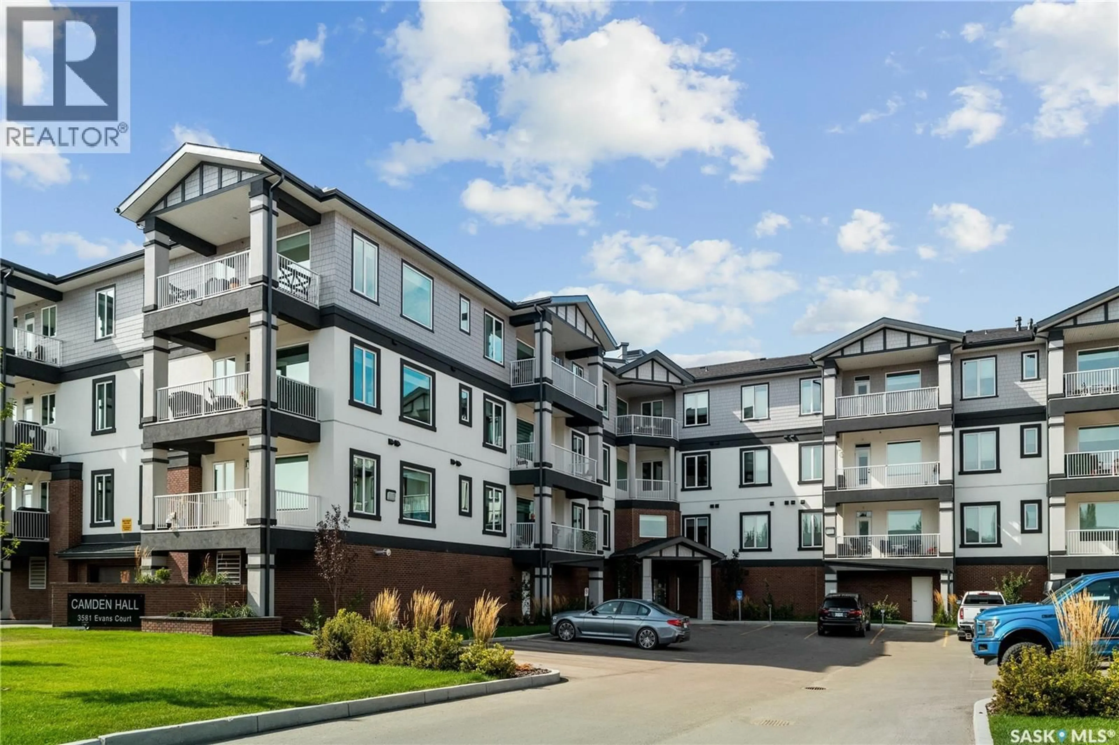 Patio, mountain view for 317 - 3581 EVANS COURT, Regina Saskatchewan S4S7A3
